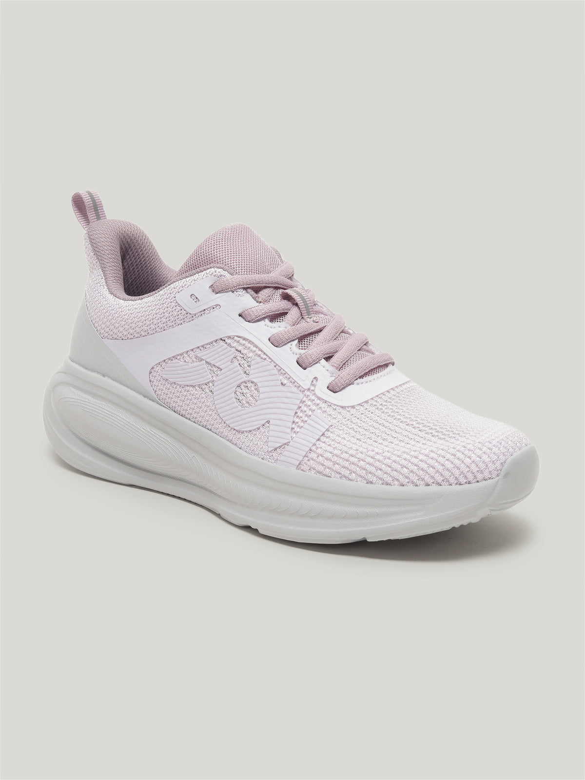 JW095 - Women's Lace Up Shoes Pastel Pink