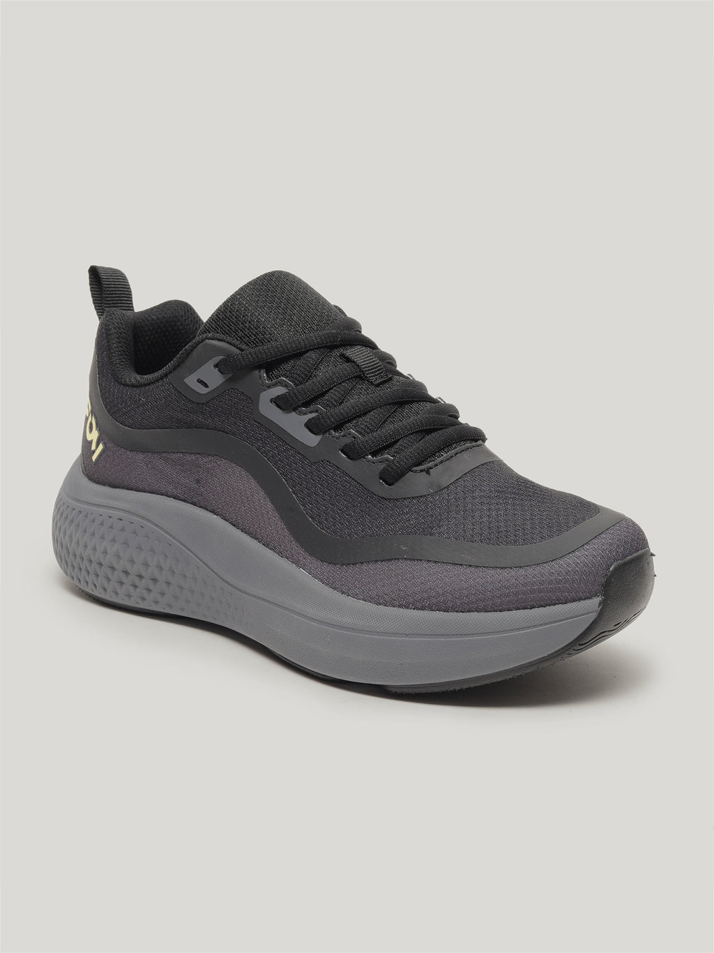 JW097 - Women's Lace Up Shoes Black