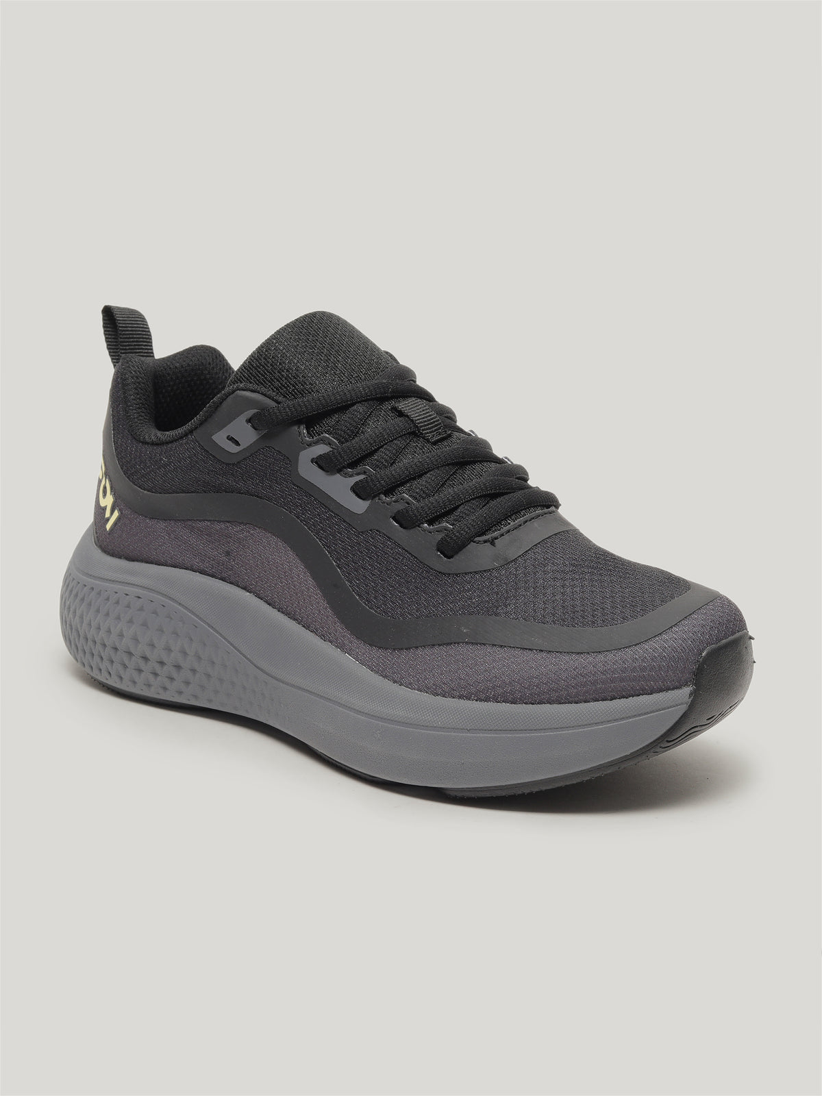 JW097 - Women's Lace Up Shoes Black