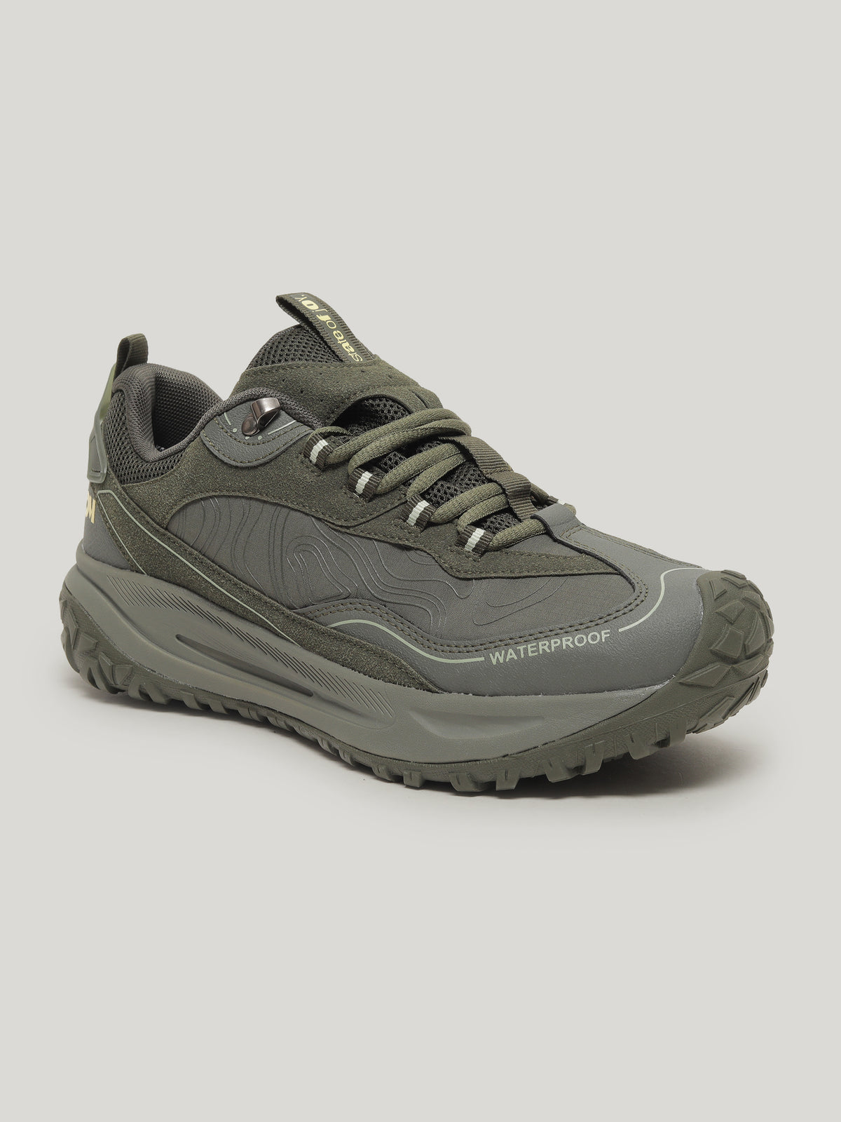 JMM002 - Men's Lace Up Shoes Olive