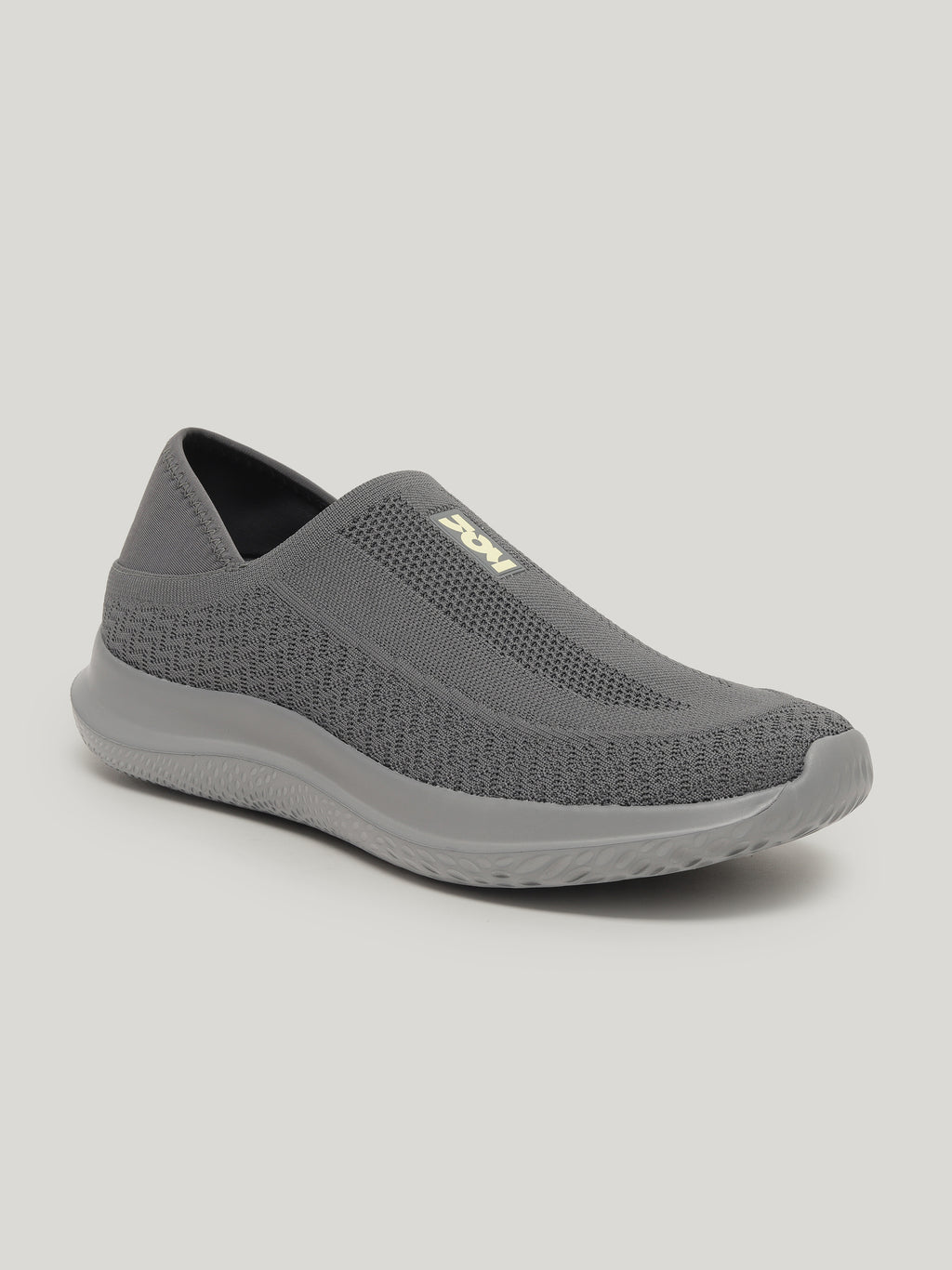 JM105 - Men's Slip On Shoes Dark Grey