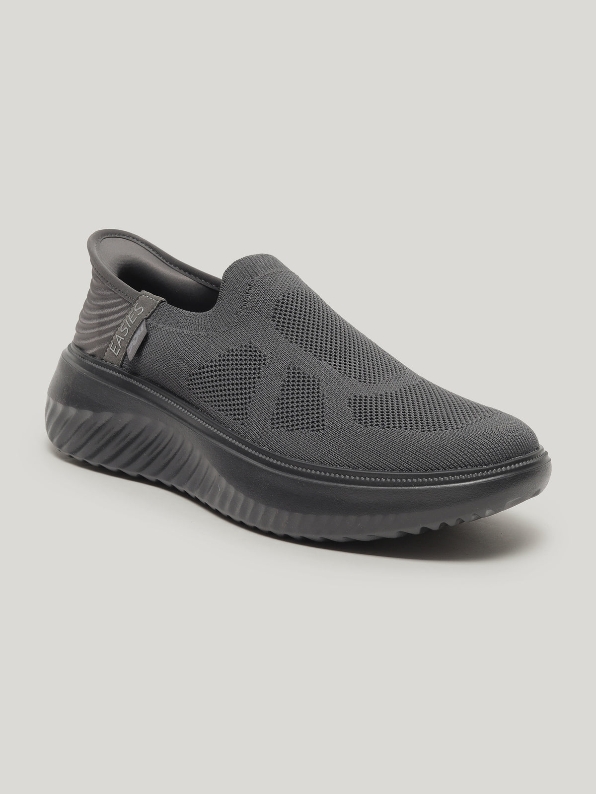 JM112 - Men's Slip-In Shoes Charcoal