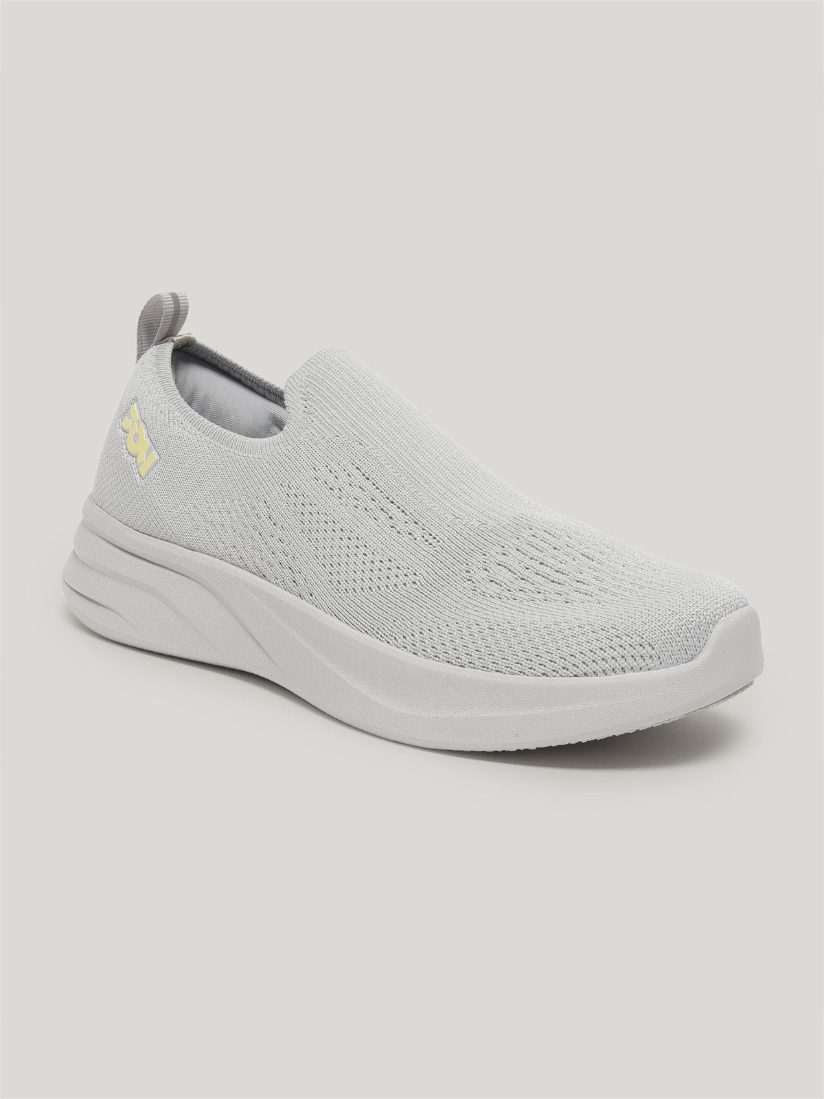 JW104 - Women's Slip On Shoes Light Grey