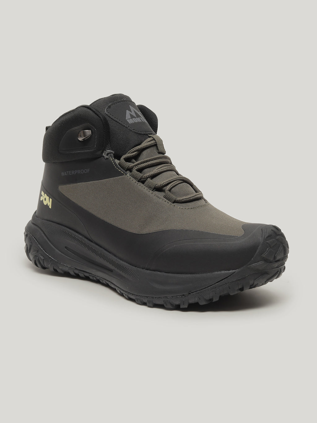 JMM003 - Men's Lace Up High Cut Boots Olive