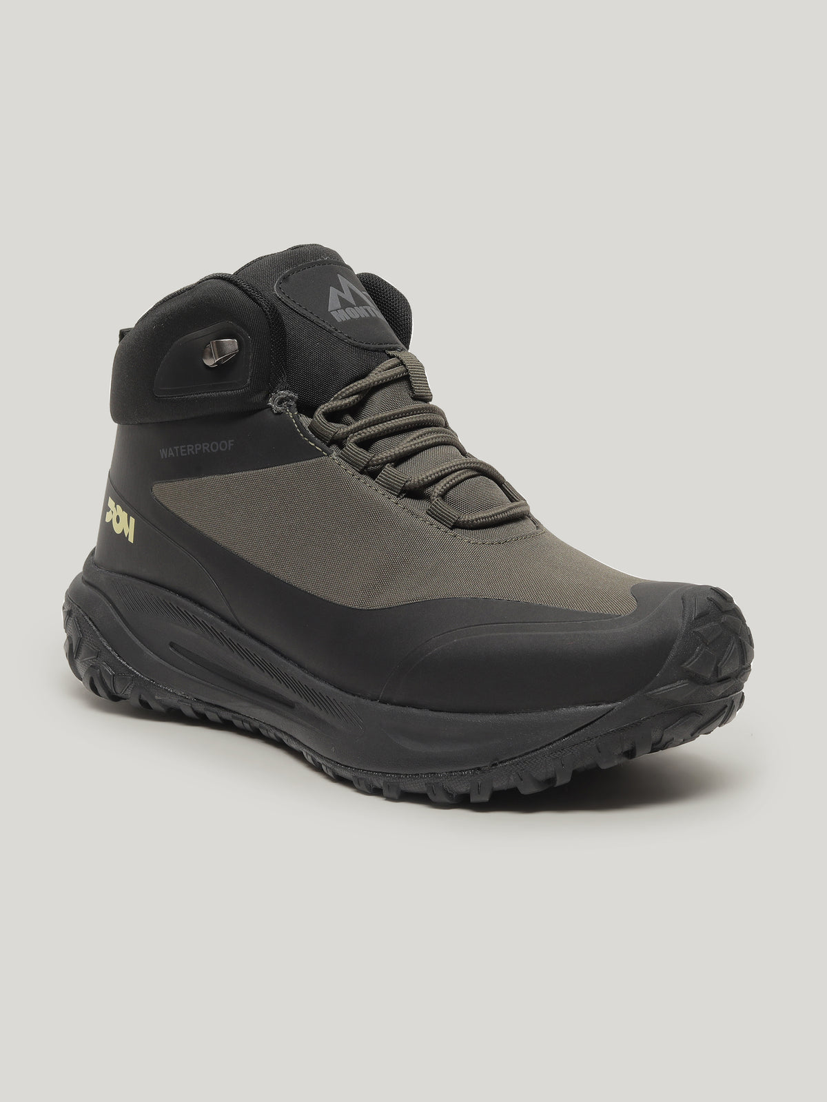 JMM003 - Men's Lace Up High Cut Boots Olive