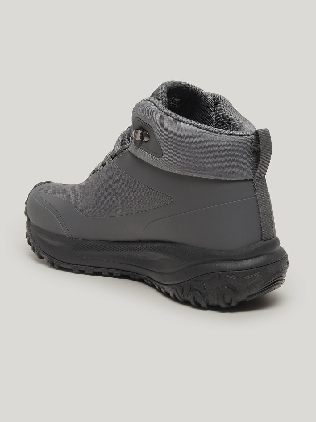 JMM003 - Men's Lace Up High Cut Boots Dark Grey