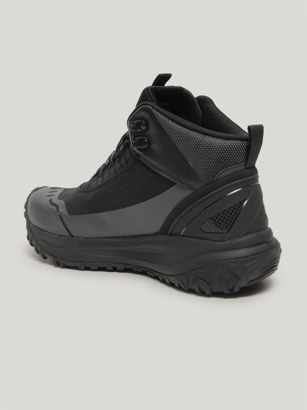 JMM004 - Men's Lace Up High Cut Boots Black