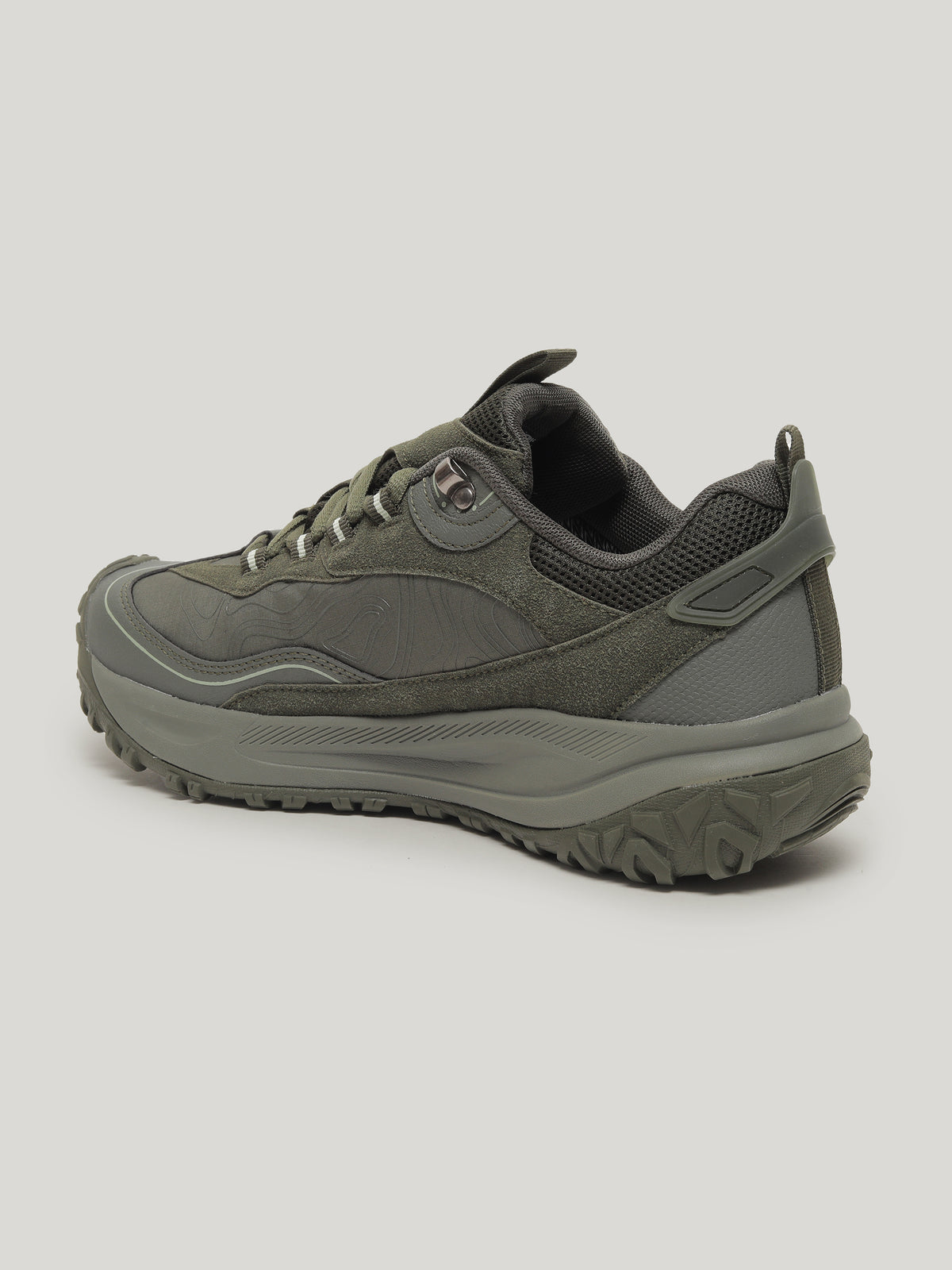 JMM002 - Men's Lace Up Shoes Olive