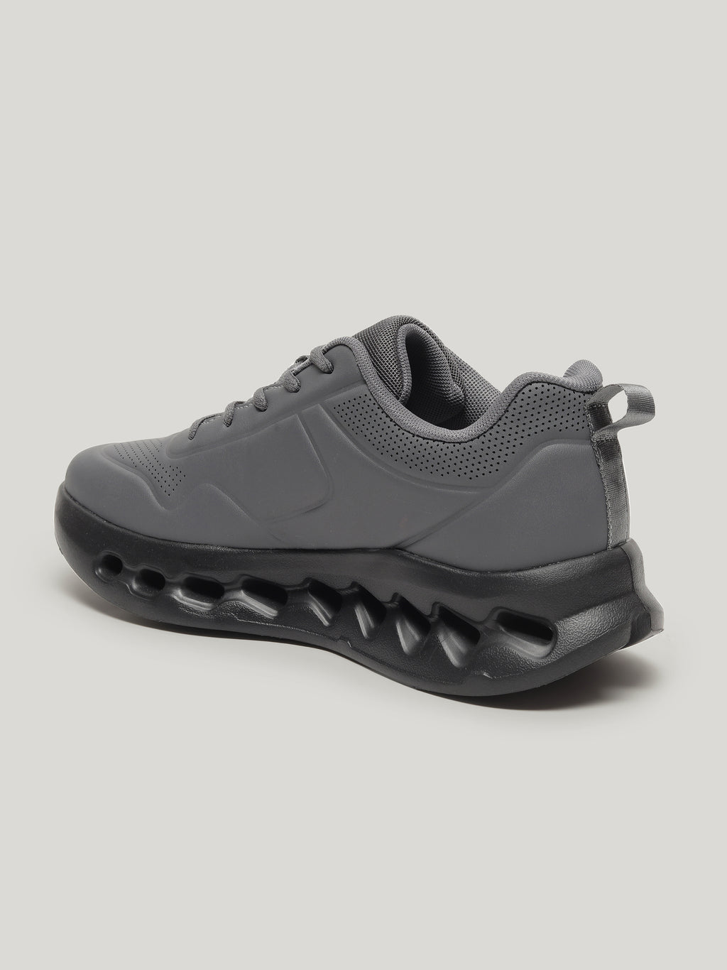 JM093 - Men's Lace Up Shoes Dark Grey