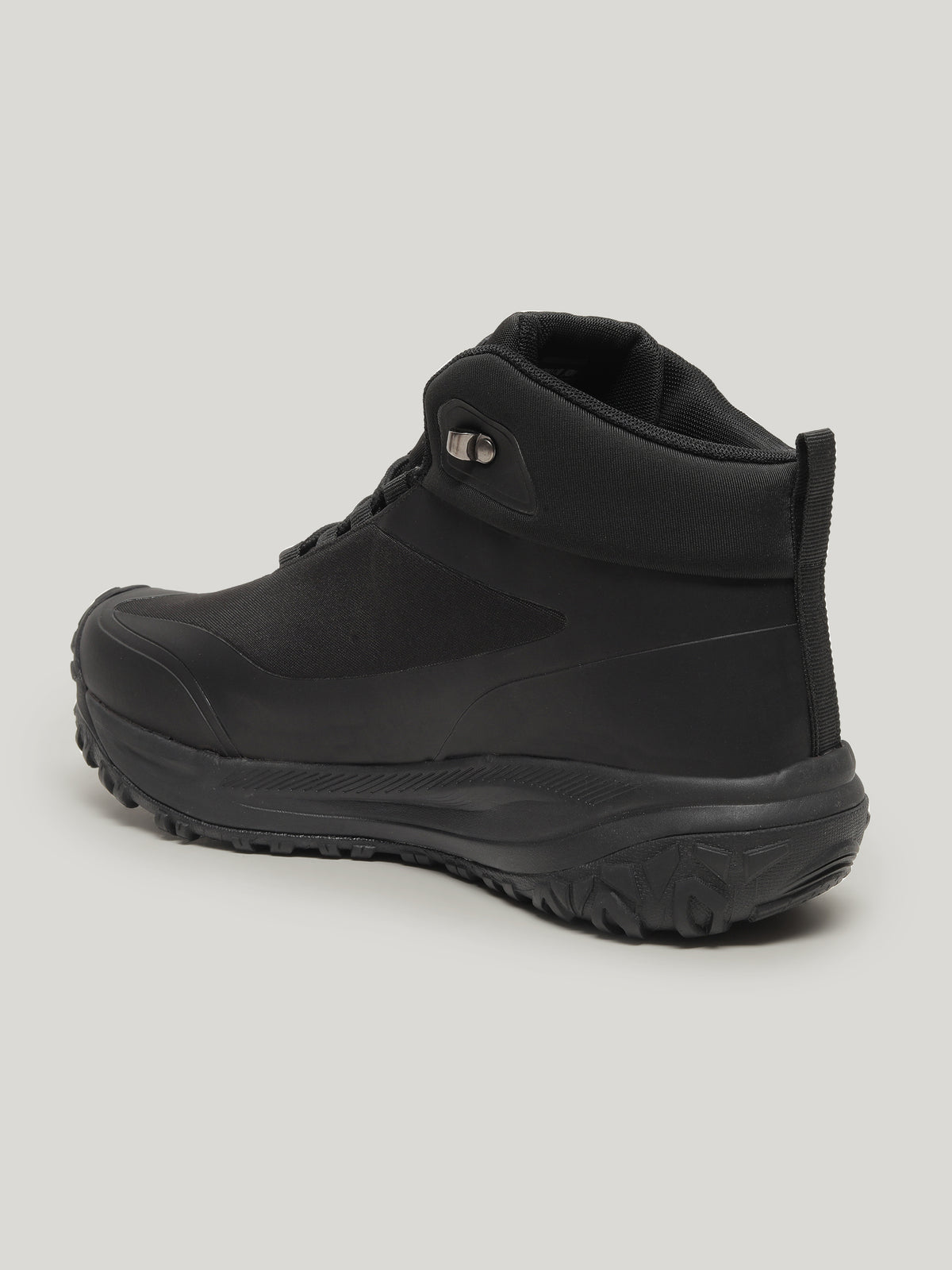 JMM003 - Men's Lace Up High Cut Boots Black