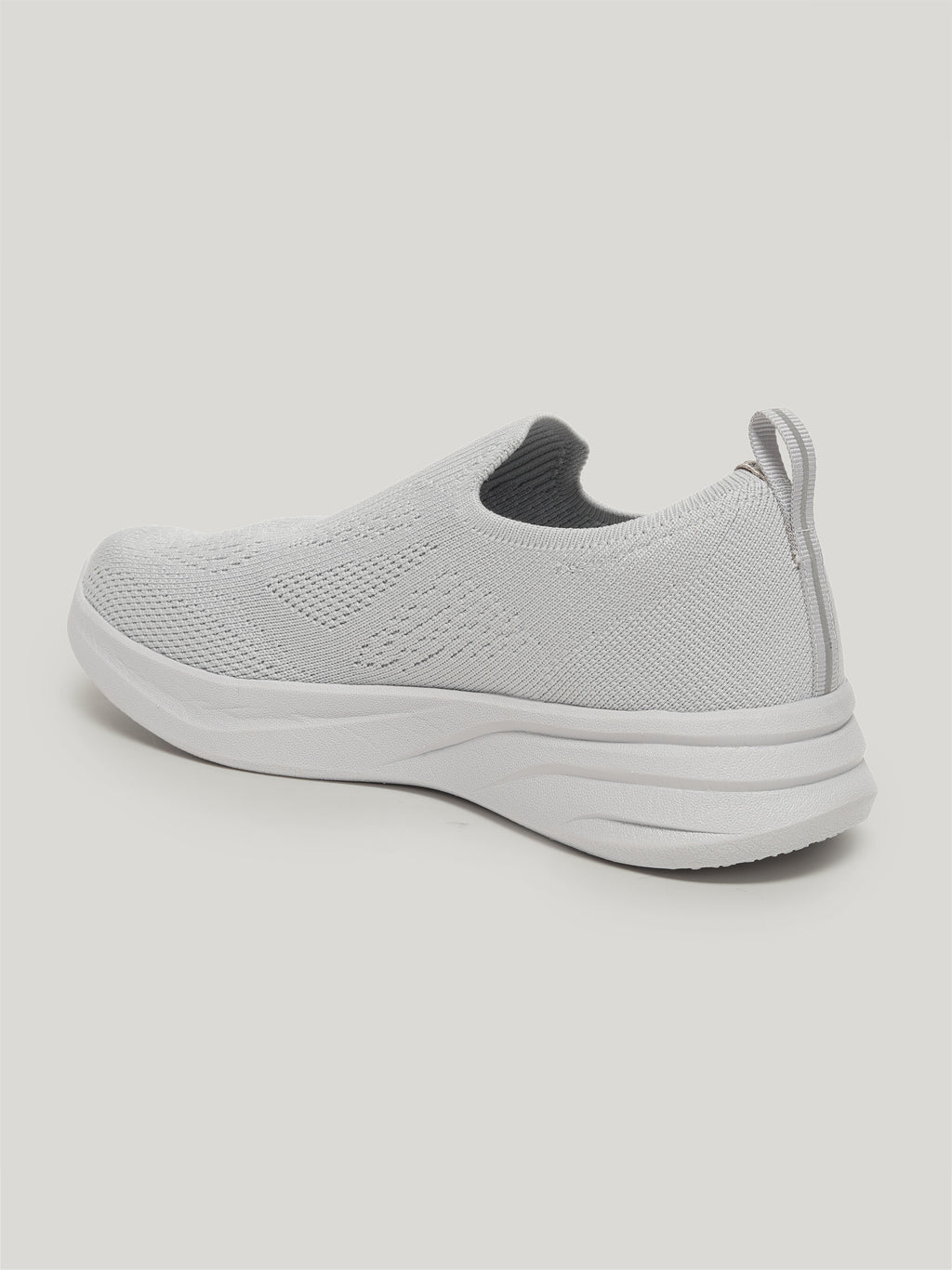 JW104 - Women's Slip On Shoes Light Grey