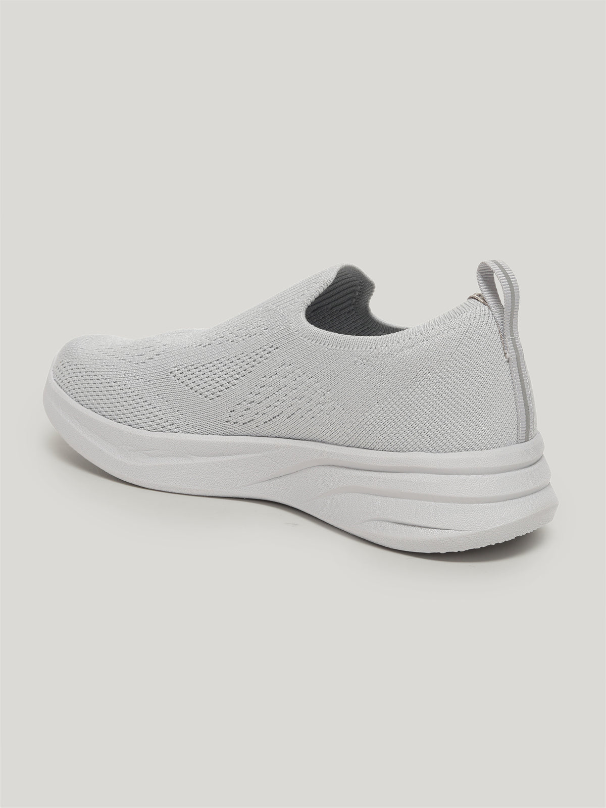 JW104 - Women's Slip On Shoes Light Grey