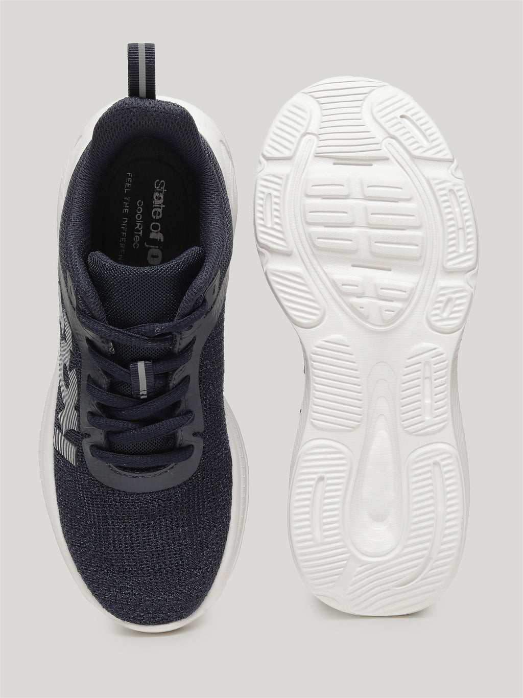 JW095 - Women's Lace Up Shoes Navy