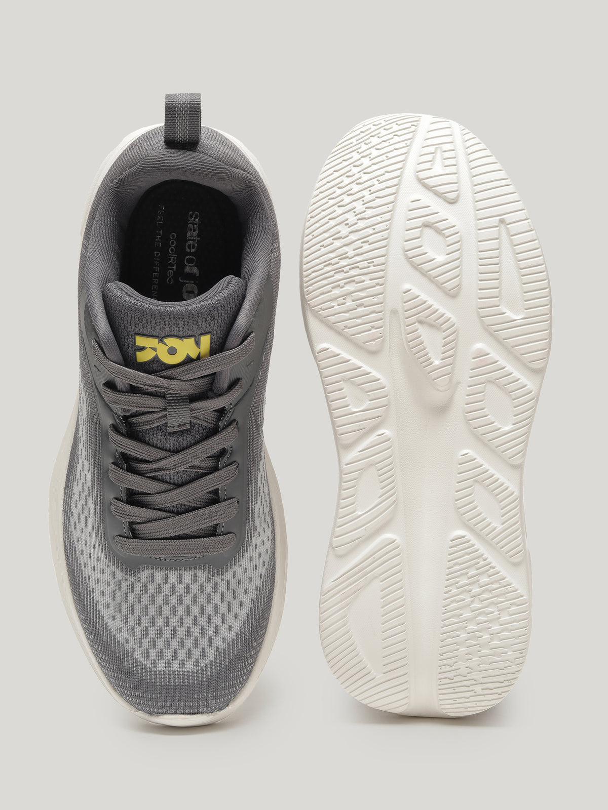 JM101 - Men's Lace Up Shoes Charcoal
