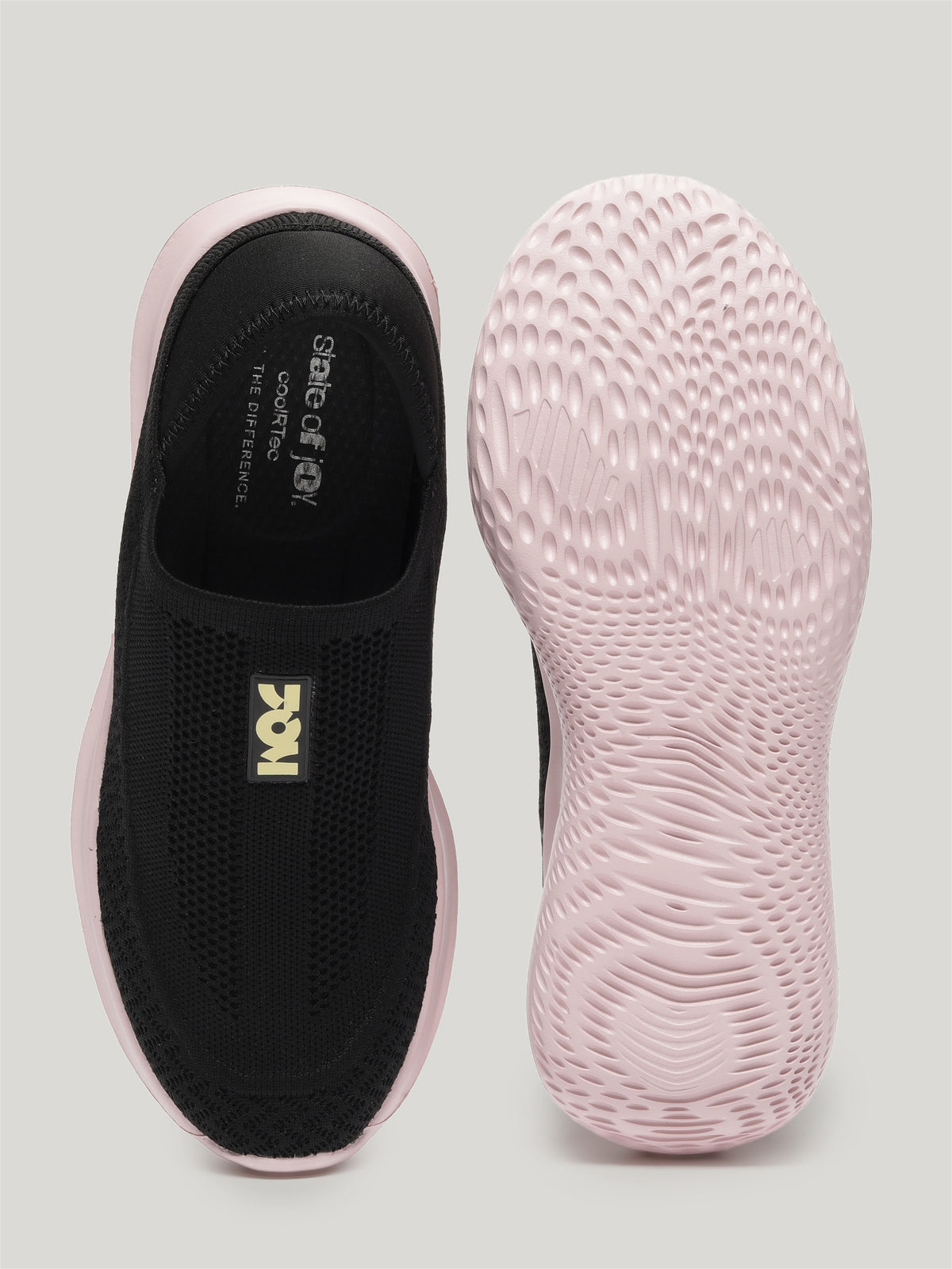 JW105 - Women's Slip On Shoes Black