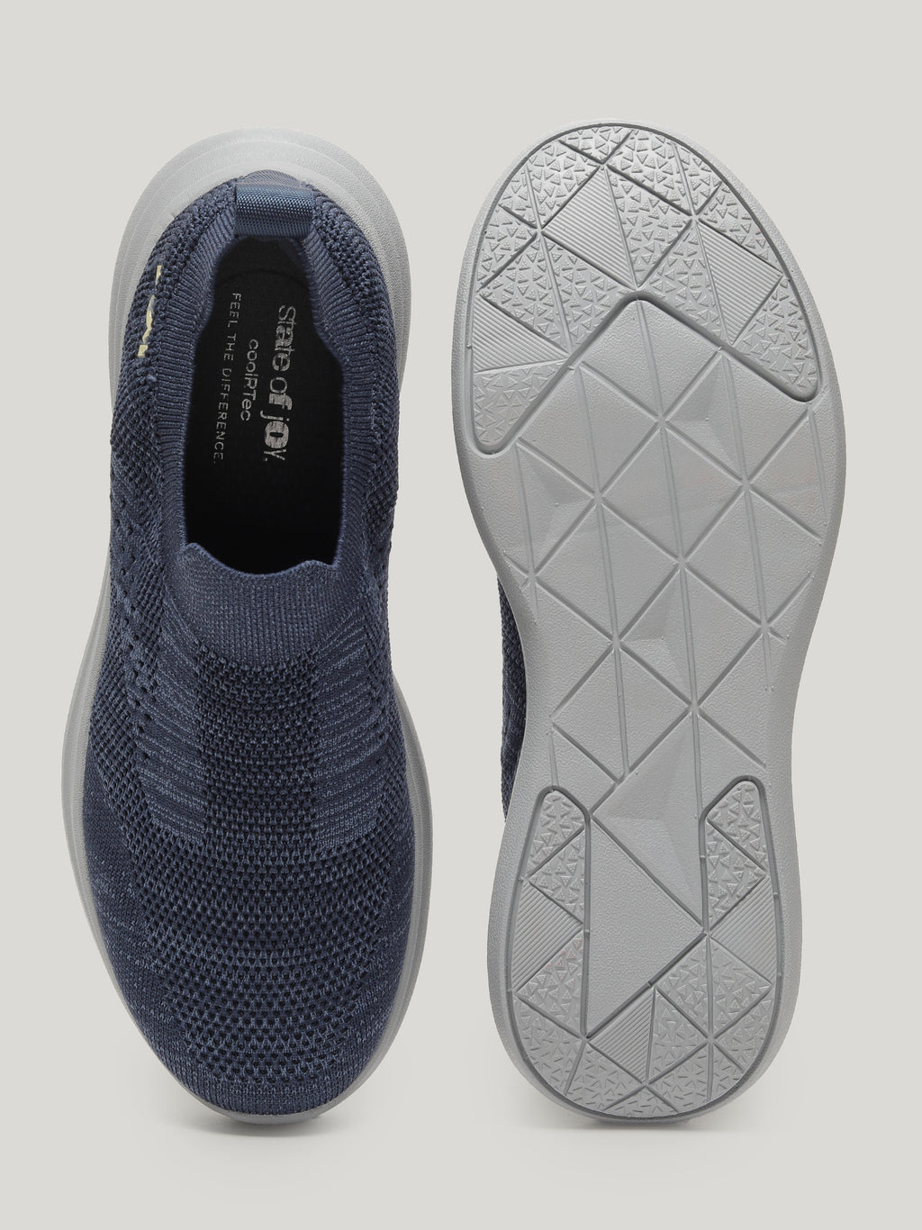 JM107 - Men's Slip On Shoes Navy