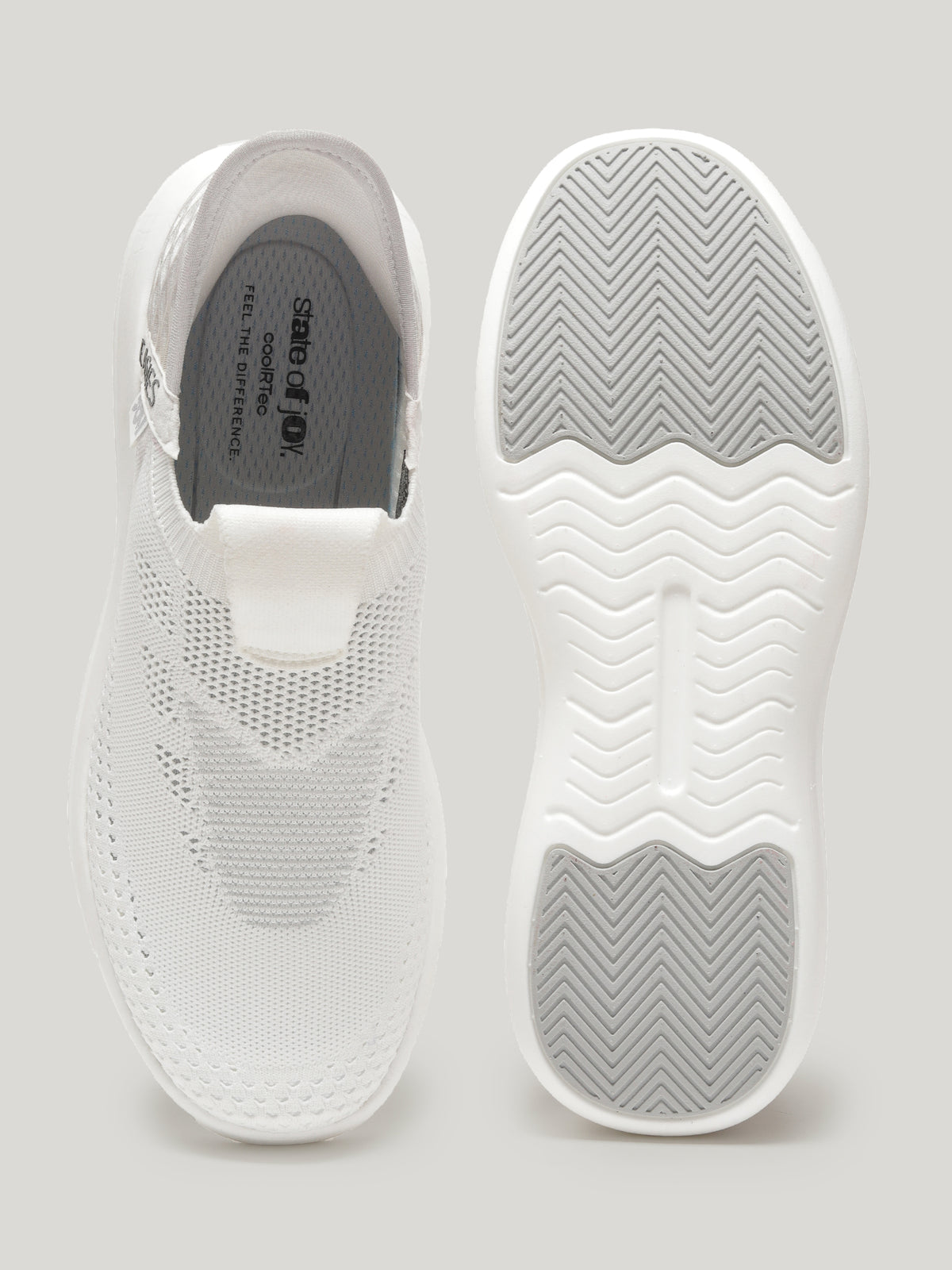 JM110 - Men's Slip In Shoes White