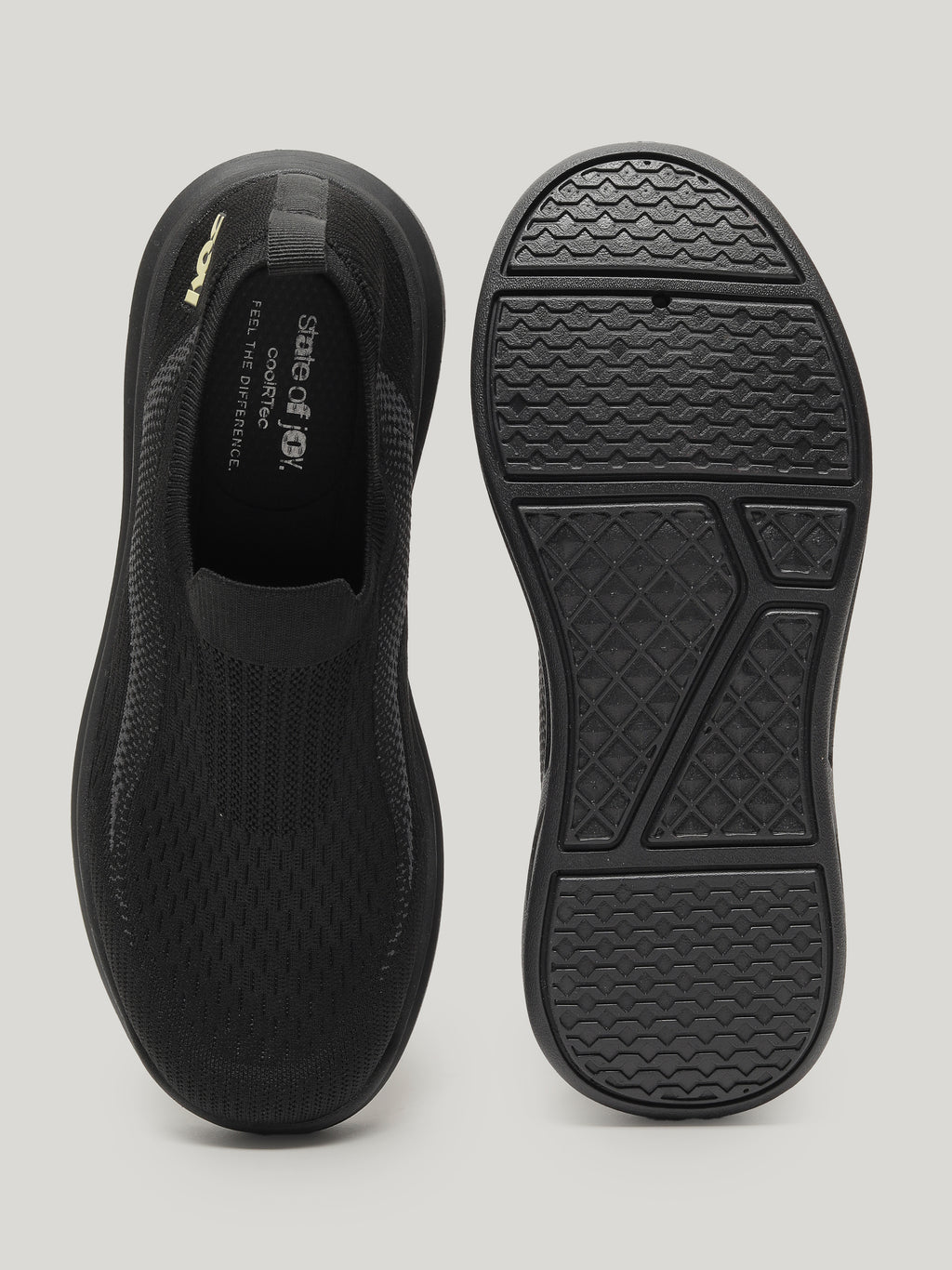 JM111 - Men's Slip On Shoes Black