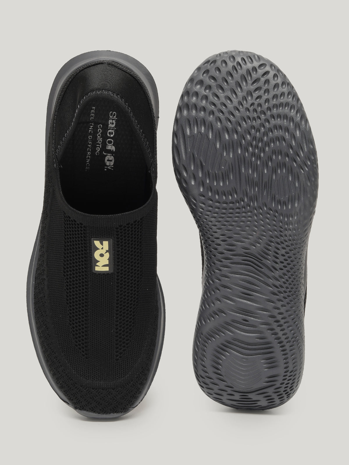 JM105 - Men's Slip On Shoes Black