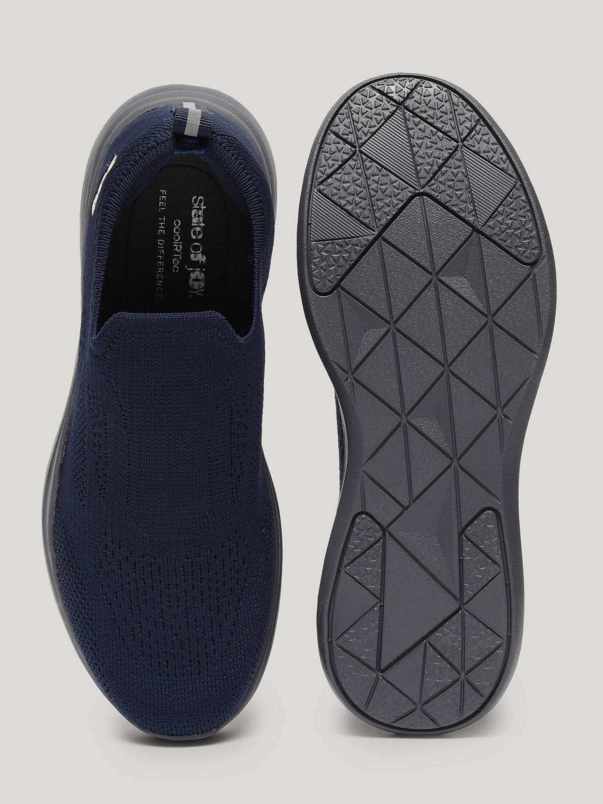 JM104 - Men's Slip On Shoes Navy