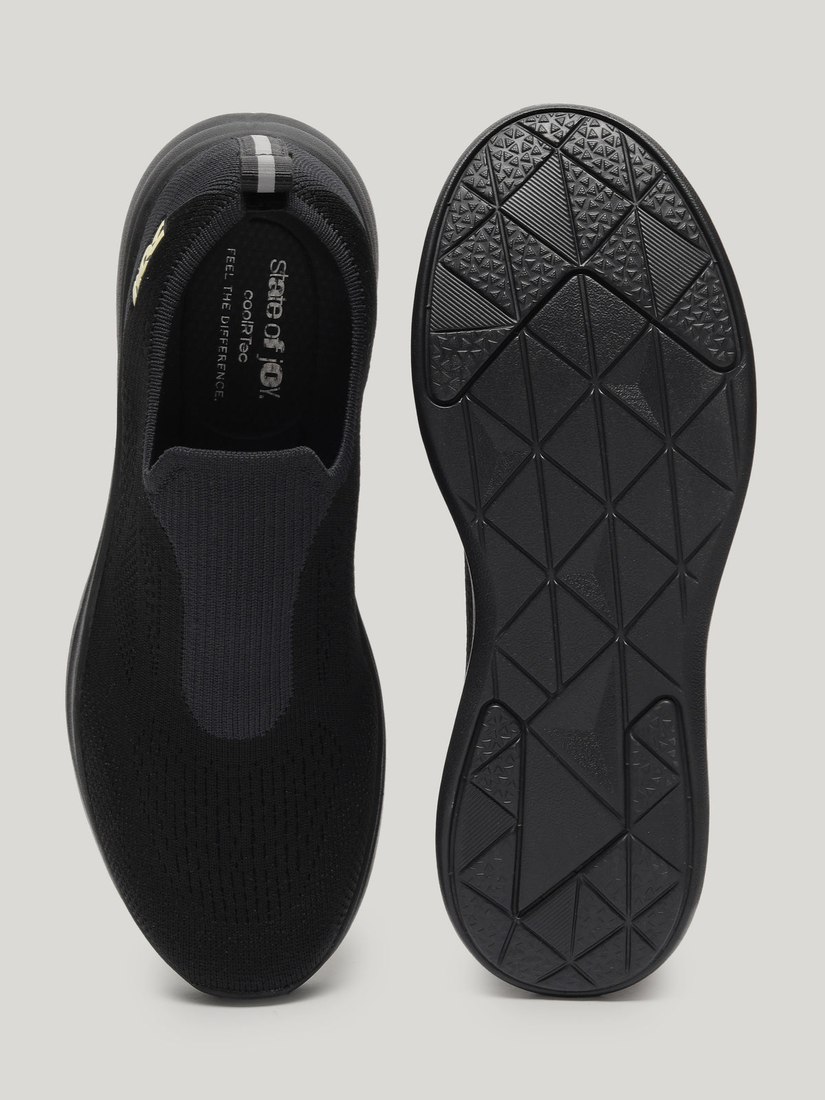 JM104 - Men's Slip On Shoes Black