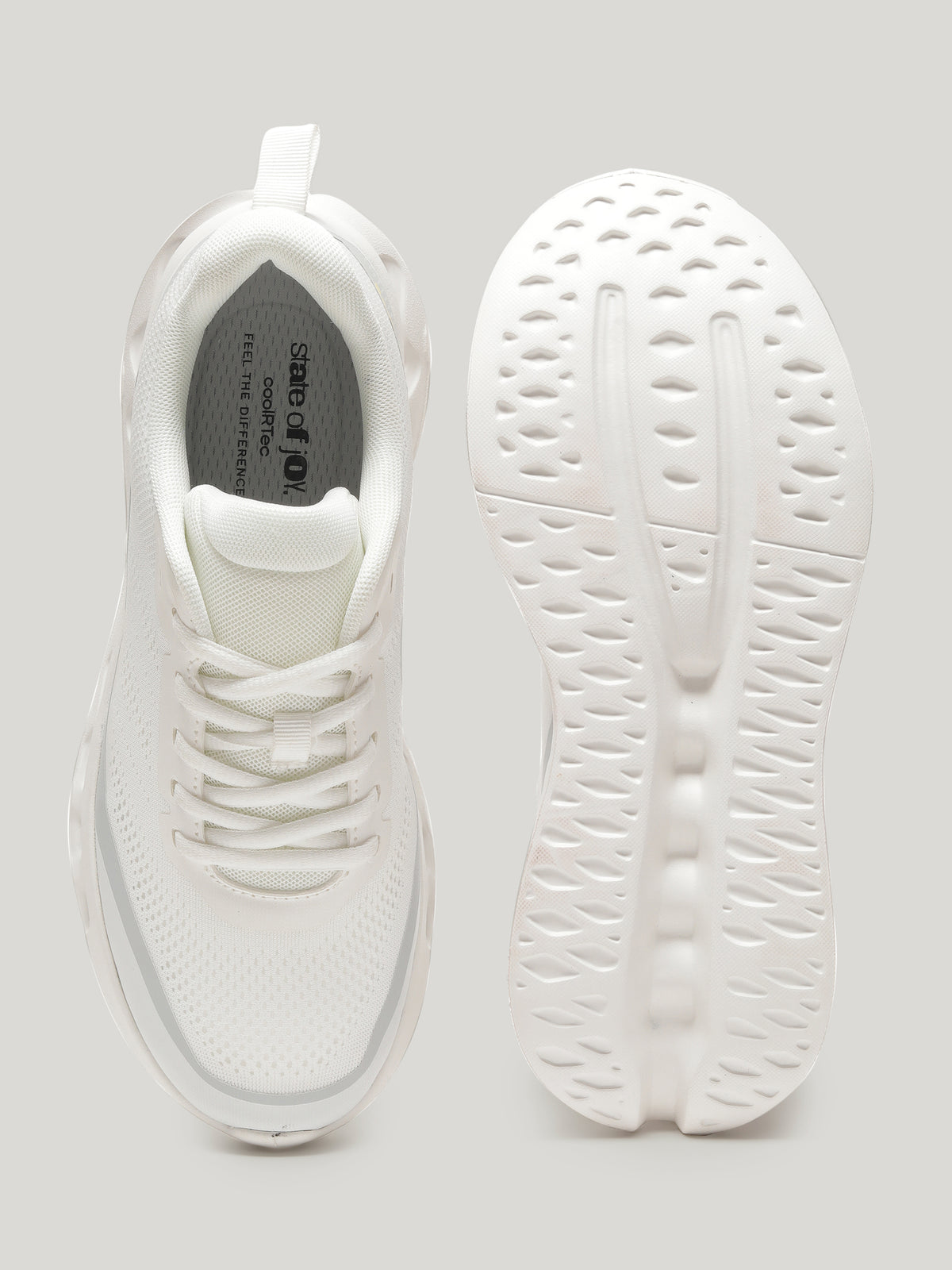 JM094 - Men's Lace Up Shoes White