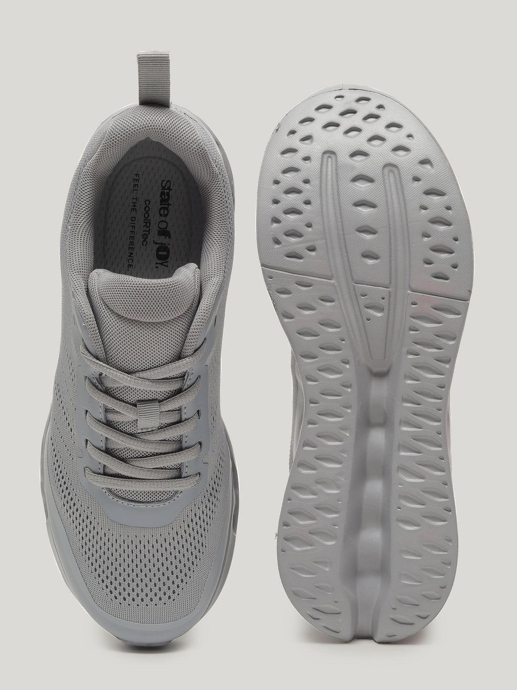 JM094 - Men's Lace Up Shoes Dark Grey