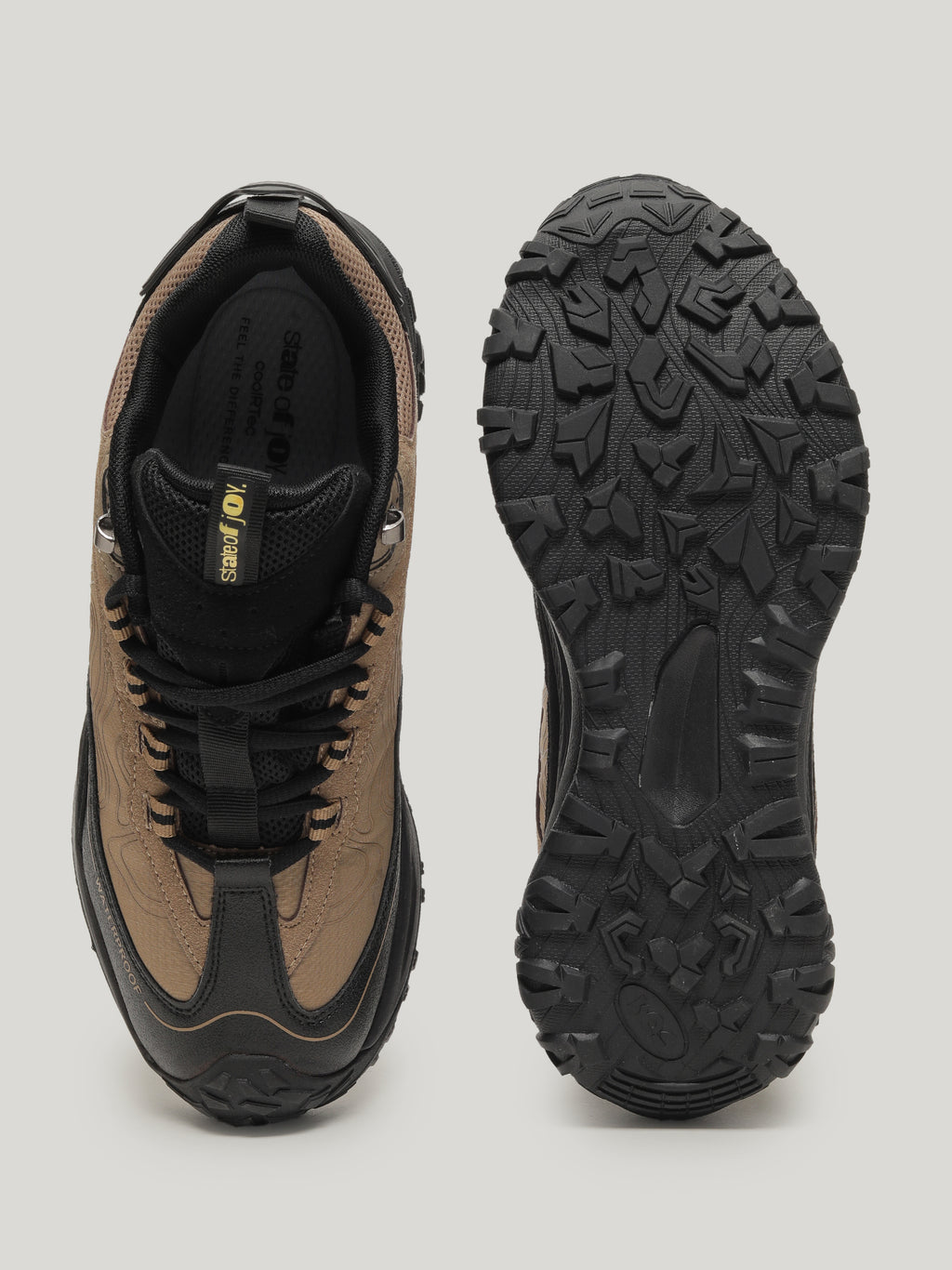 JMM002 - Men's Lace Up Shoes Sand