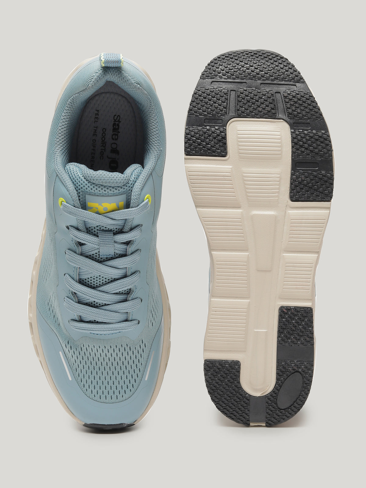 JM090 - Men's Lace Up Shoes Azure Blue
