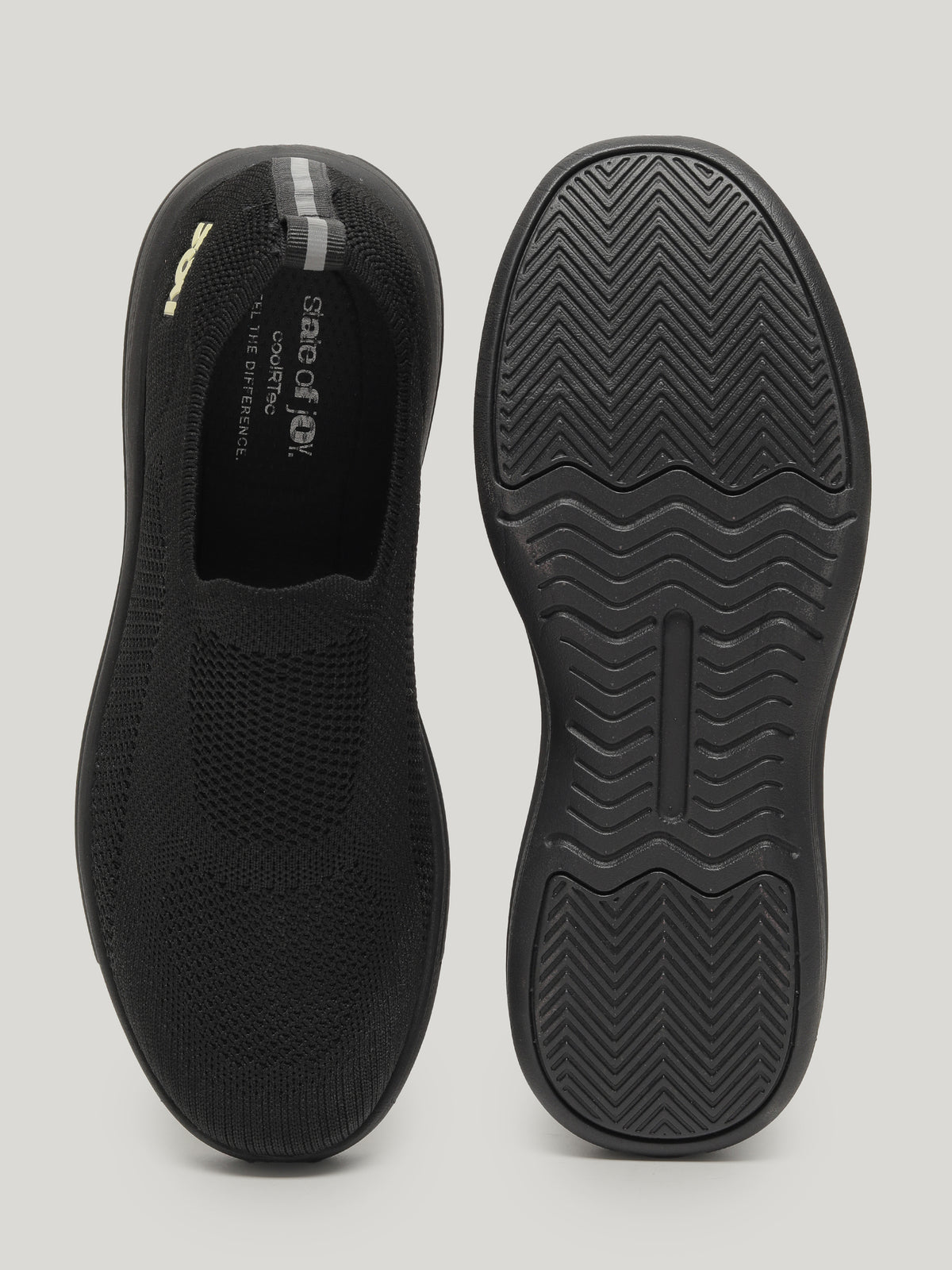 JM109 - Men's Slip On Shoes Black
