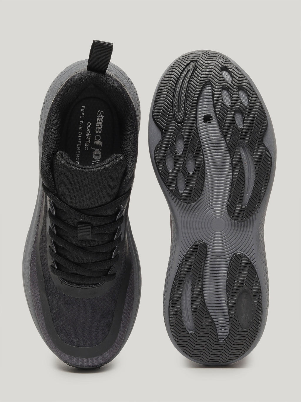 JW097 - Women's Lace Up Shoes Black