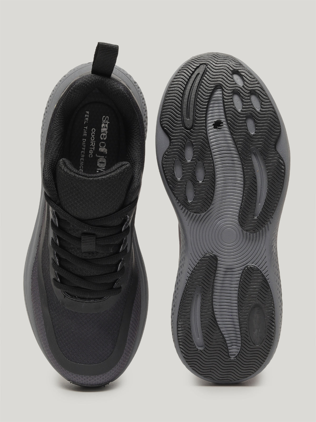 JW097 - Women's Lace Up Shoes Black