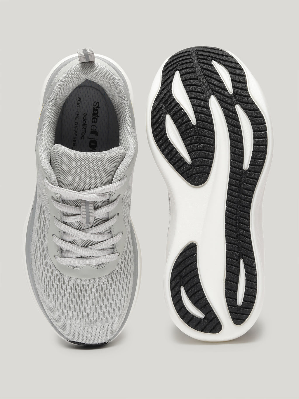 JW093 - Women's Lace Up Shoes Grey