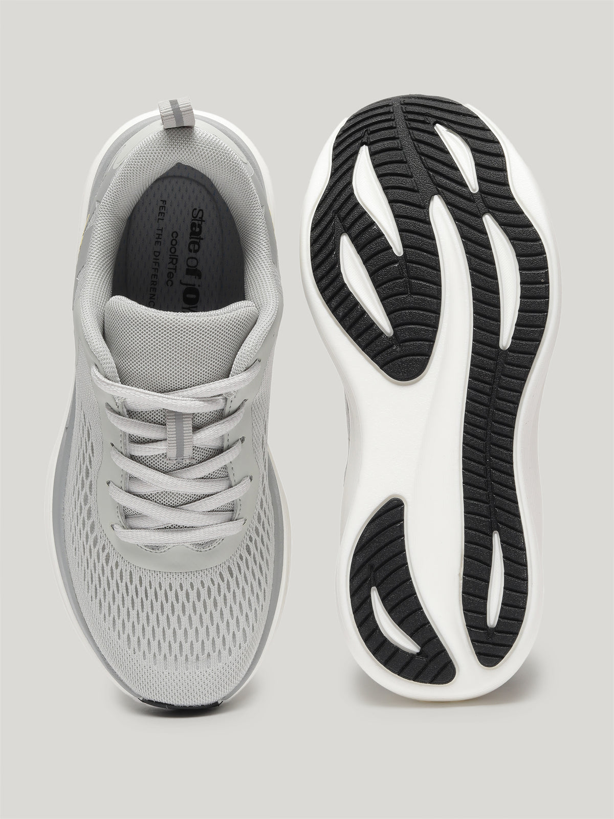 JW093 - Women's Lace Up Shoes Grey