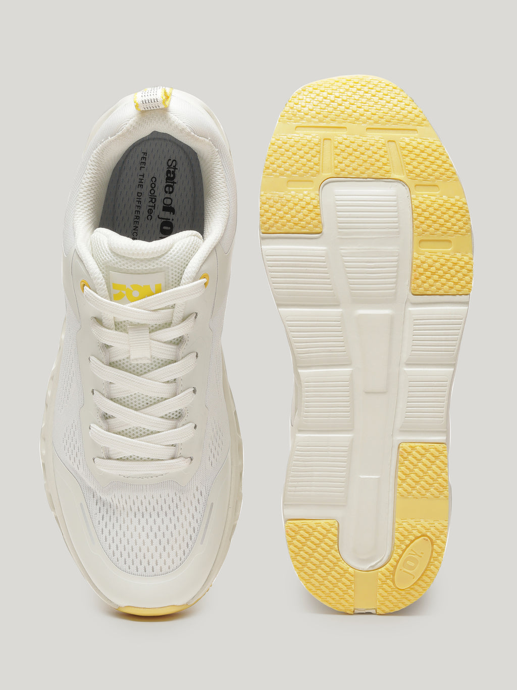 JM090 - Men's Lace Up Shoes Cream