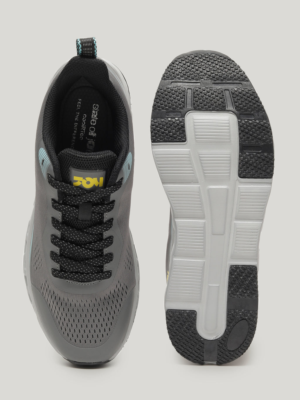 JM091 - Men's Lace Up Shoes Grey