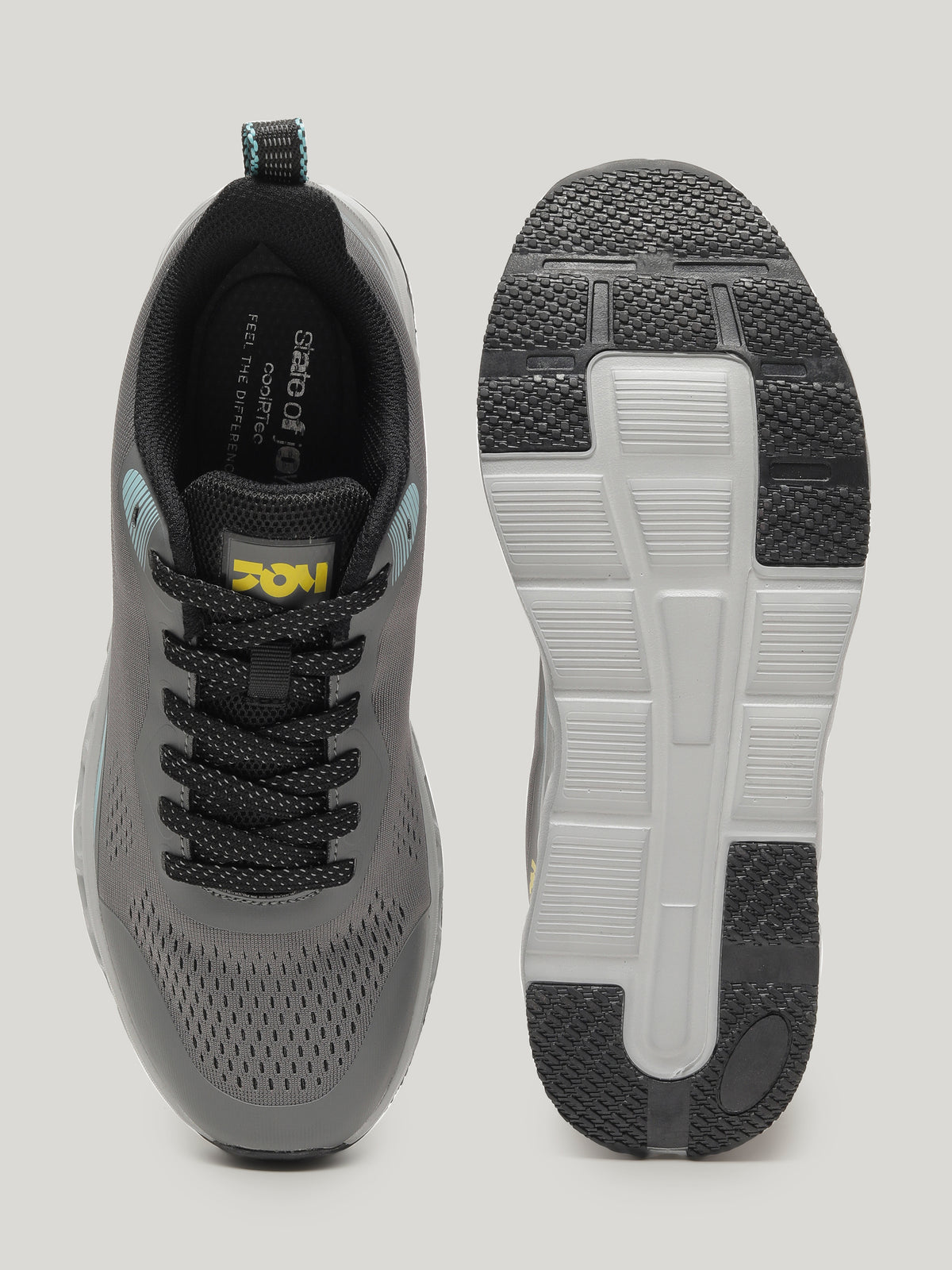 JM091 - Men's Lace Up Shoes Grey