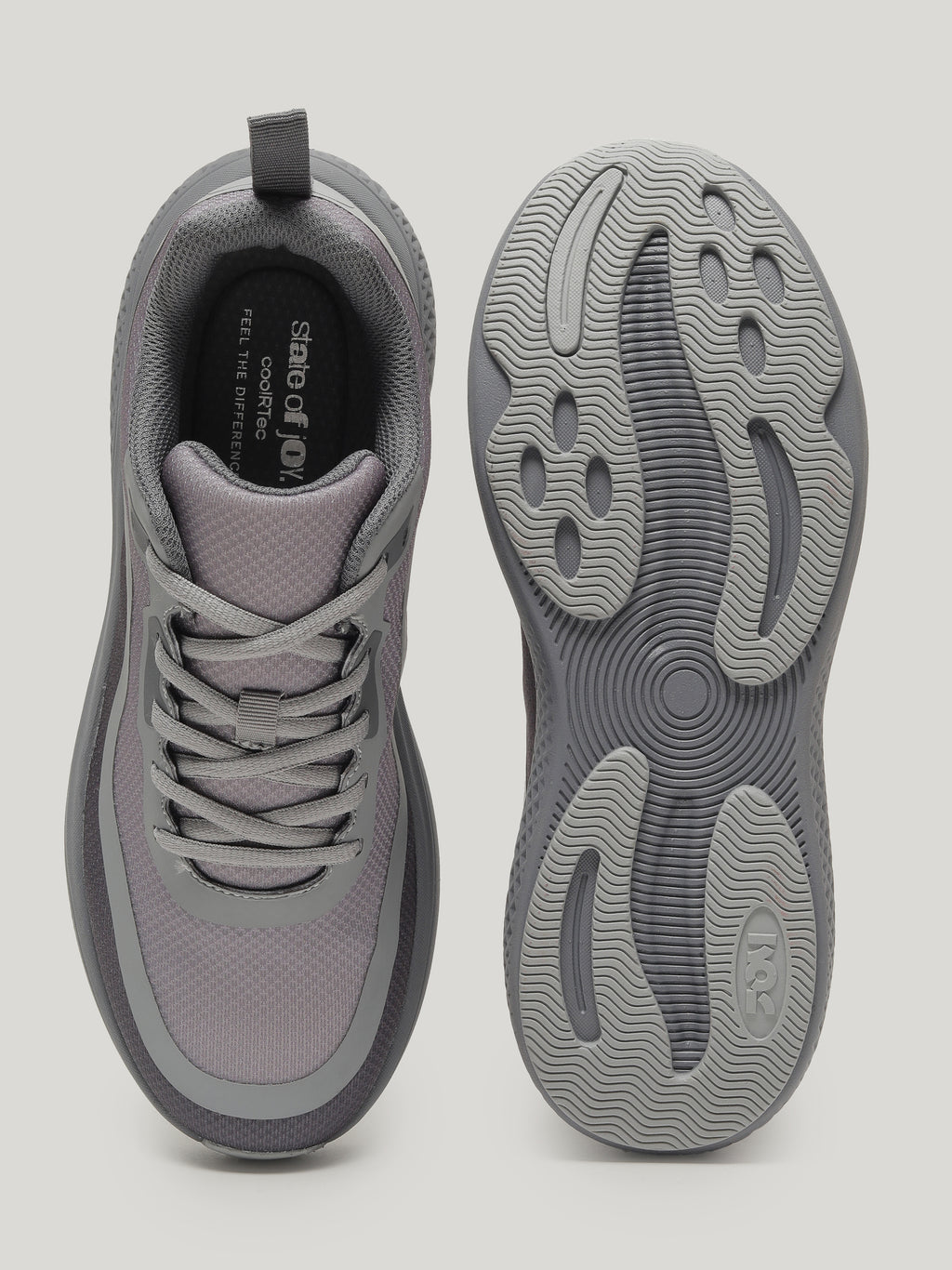 JM097 - Men's Lace Up Shoes Grey