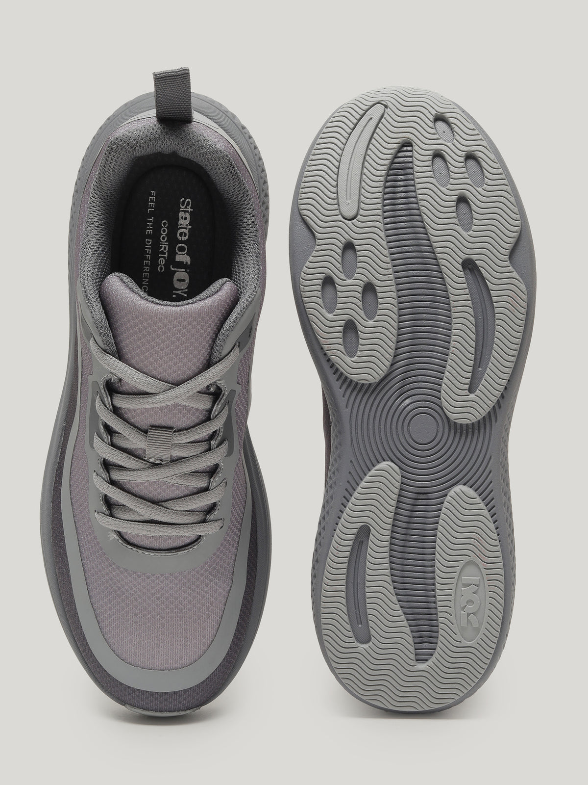 JM097 - Men's Lace Up Shoes Grey