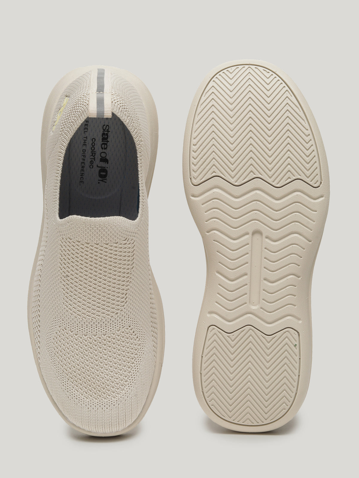 JM109 - Men's Slip On Shoes Beige