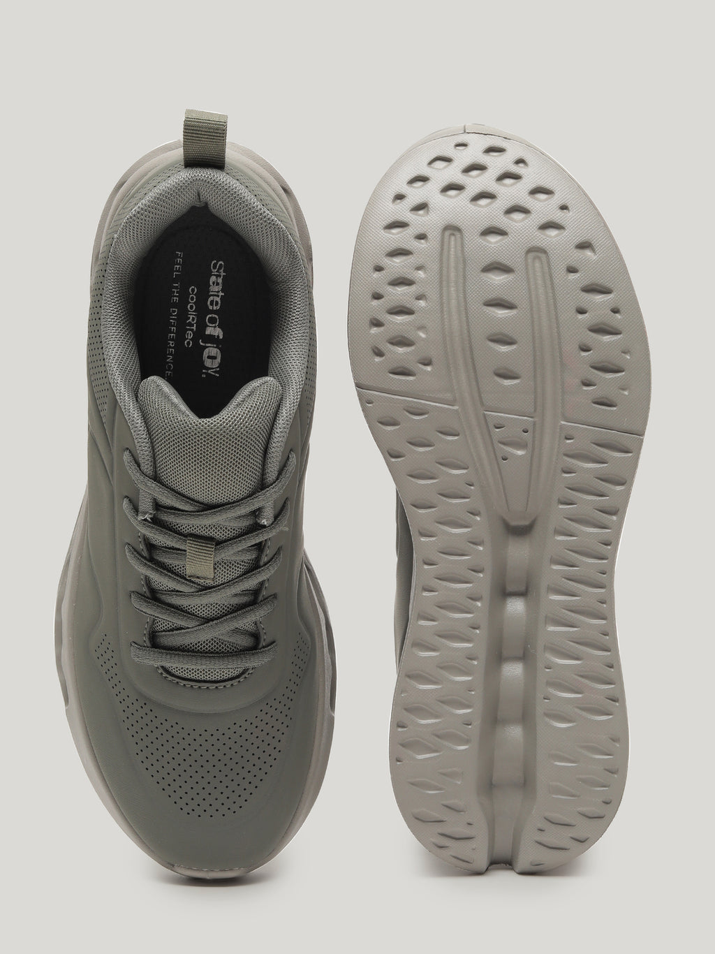 JM093 - Men's Lace Up Shoes Olive