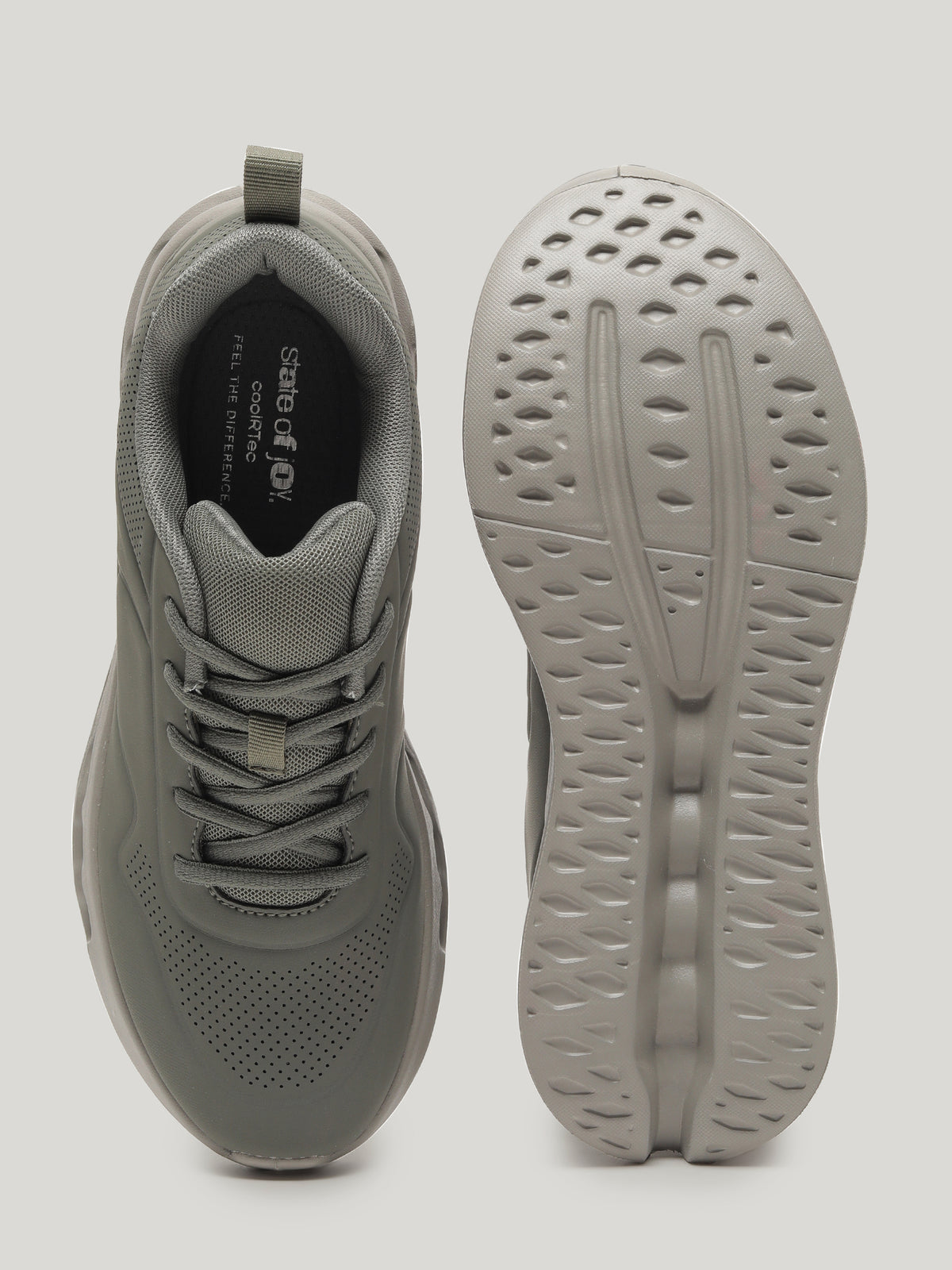 JM093 - Men's Lace Up Shoes Olive