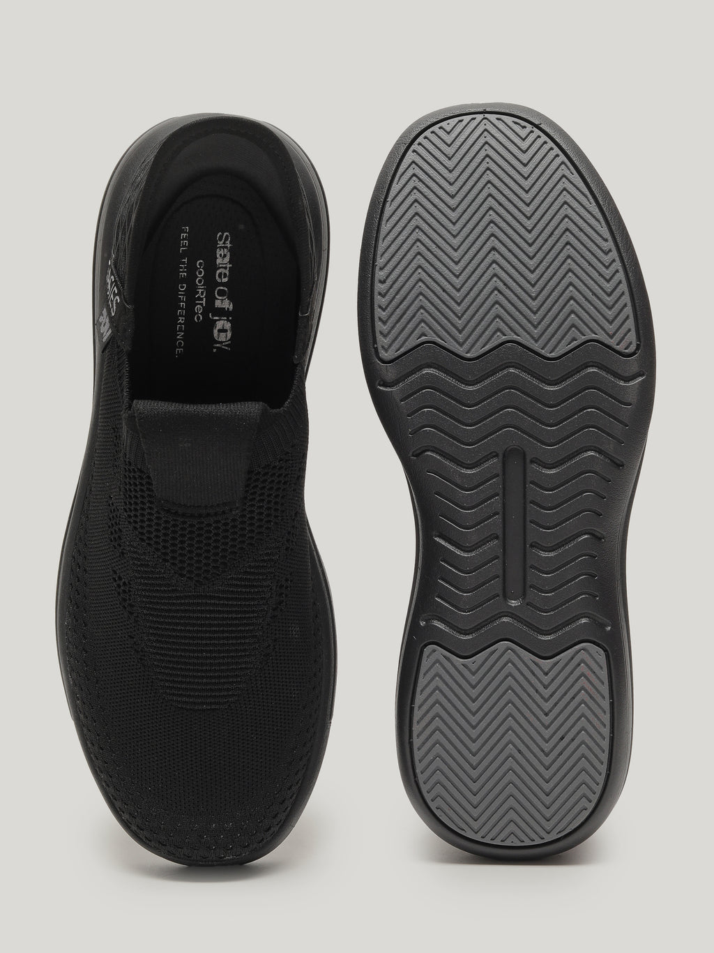 JM110 - Men's Slip In Shoes Black