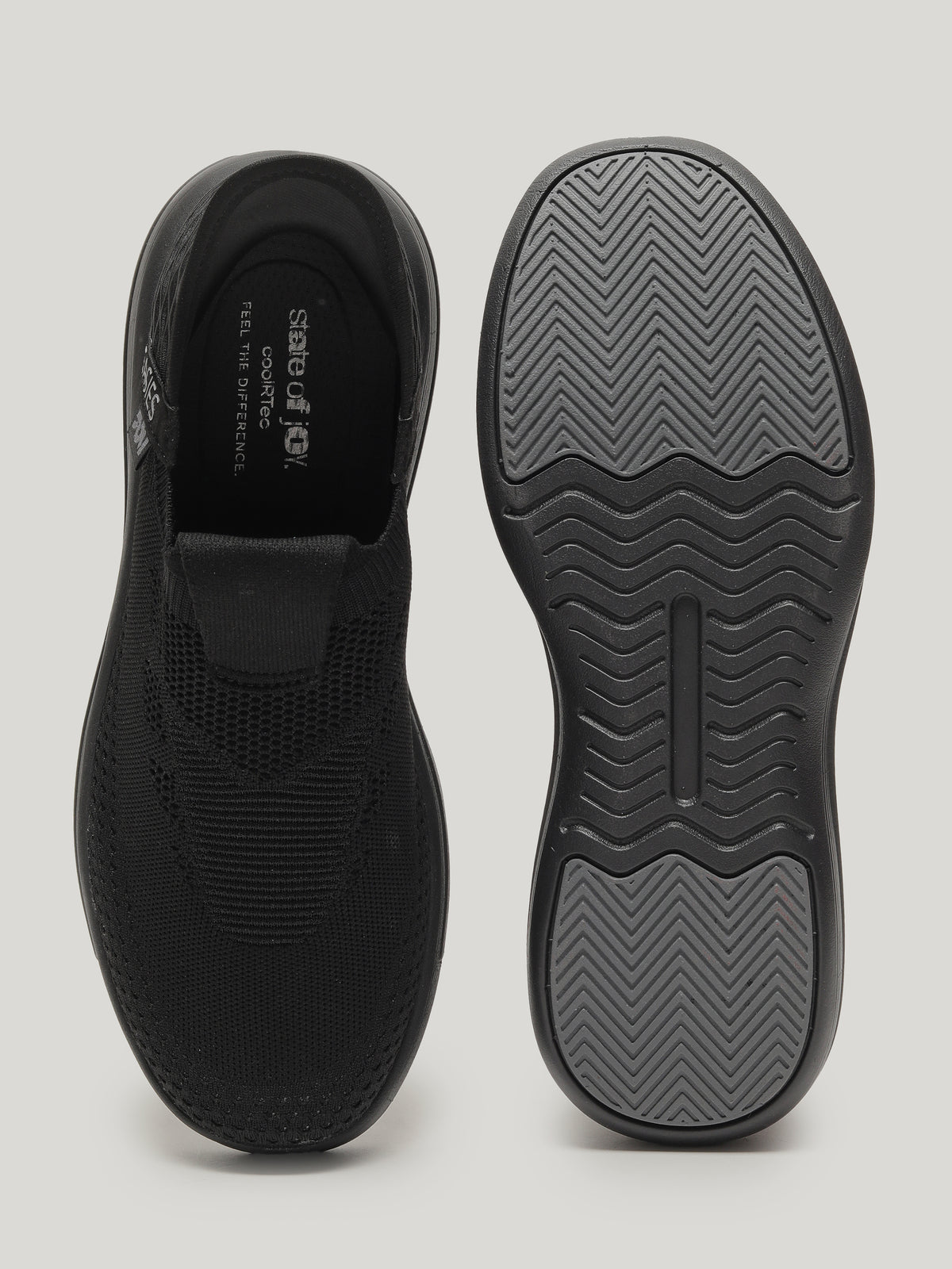 JM110 - Men's Slip In Shoes Black