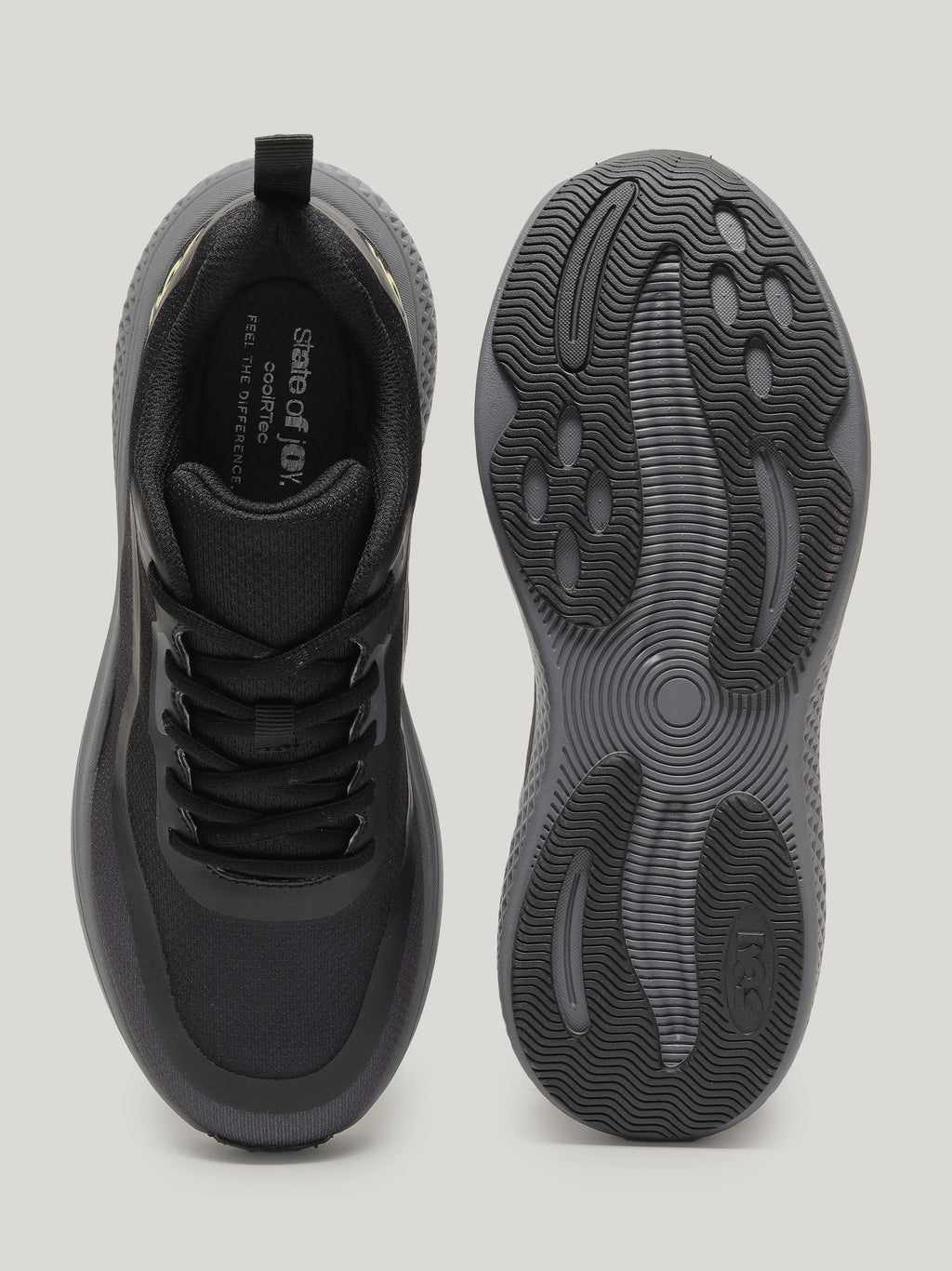 JM097 - Men's Lace Up Shoes Black