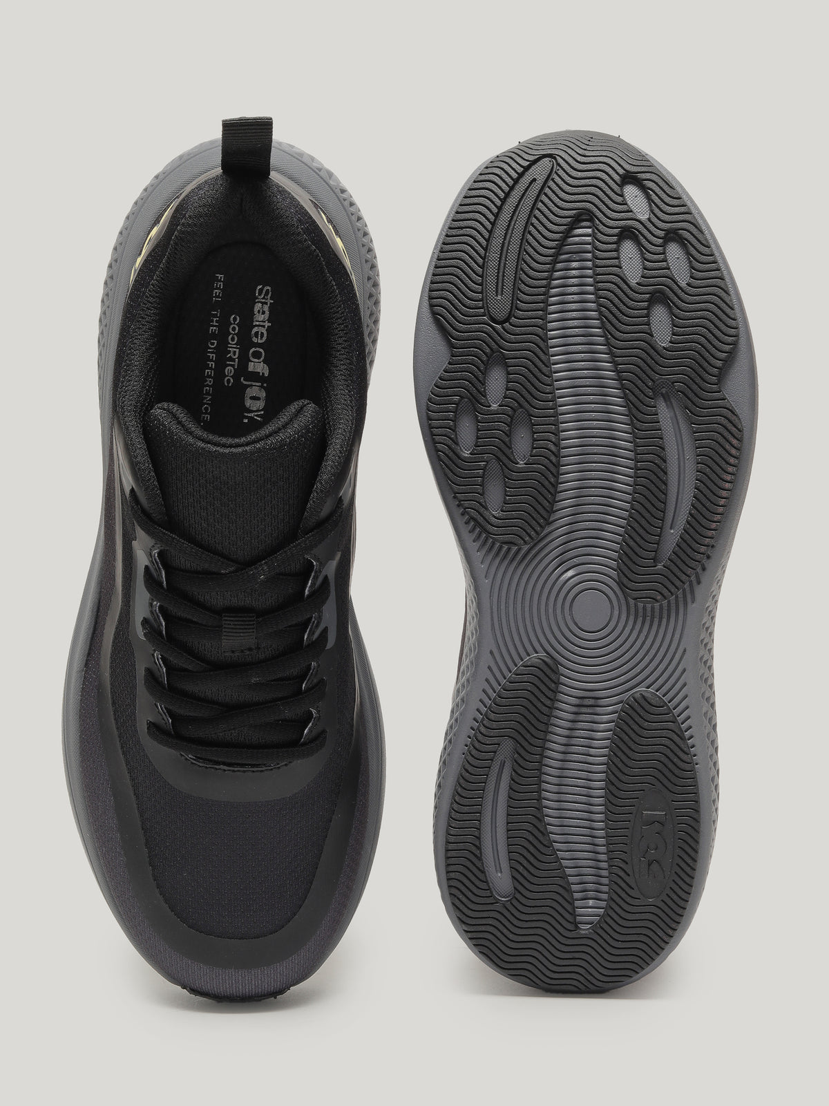 JM097 - Men's Lace Up Shoes Black