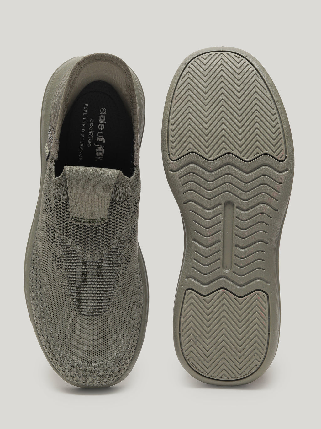 JM110 - Men's Slip In Shoes Olive