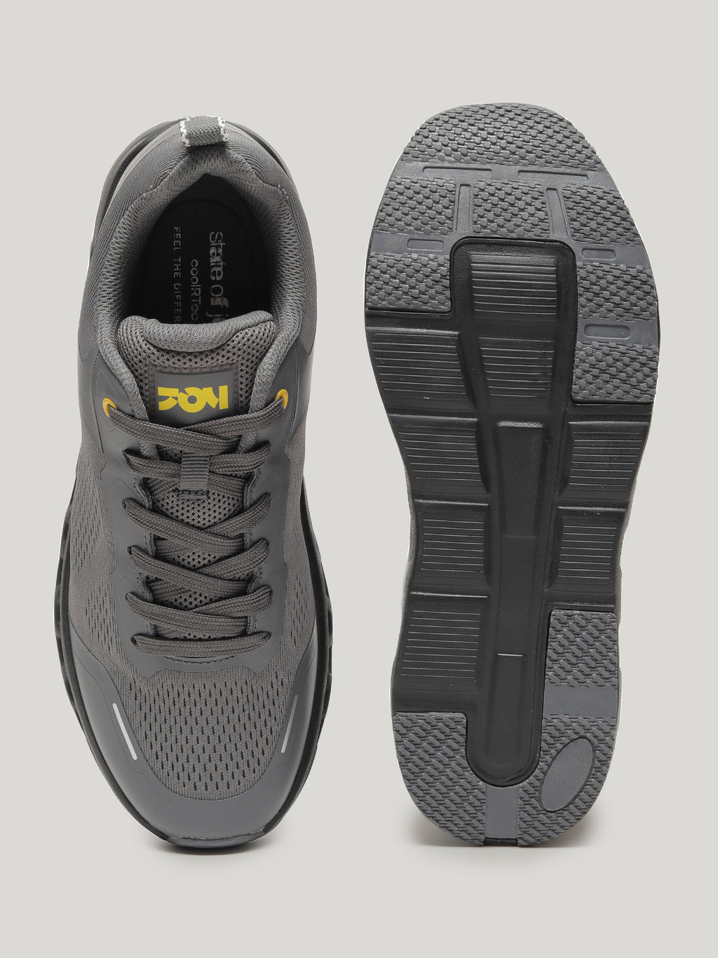 JM090 - Men's Lace Up Shoes Charcoal