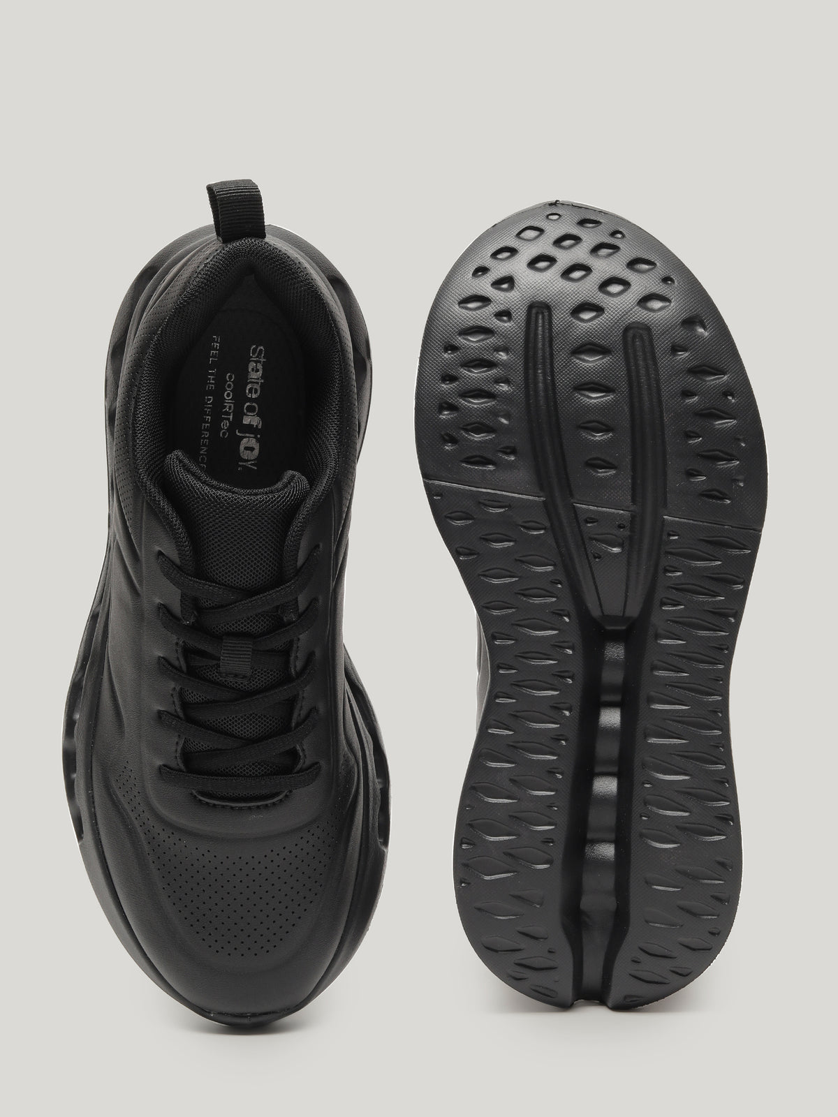 JM093 - Men's Lace Up Shoes Black
