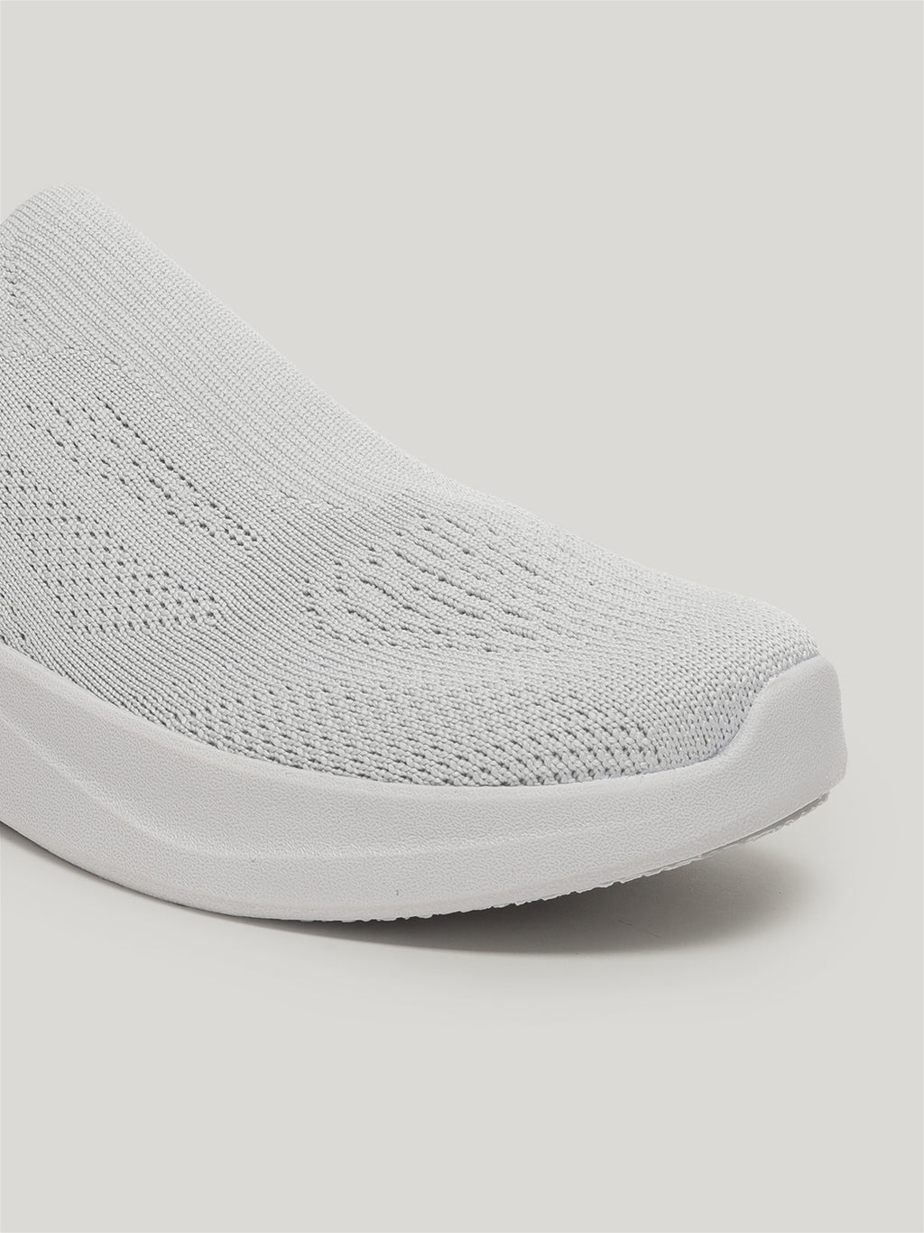 JW104 - Women's Slip On Shoes Light Grey